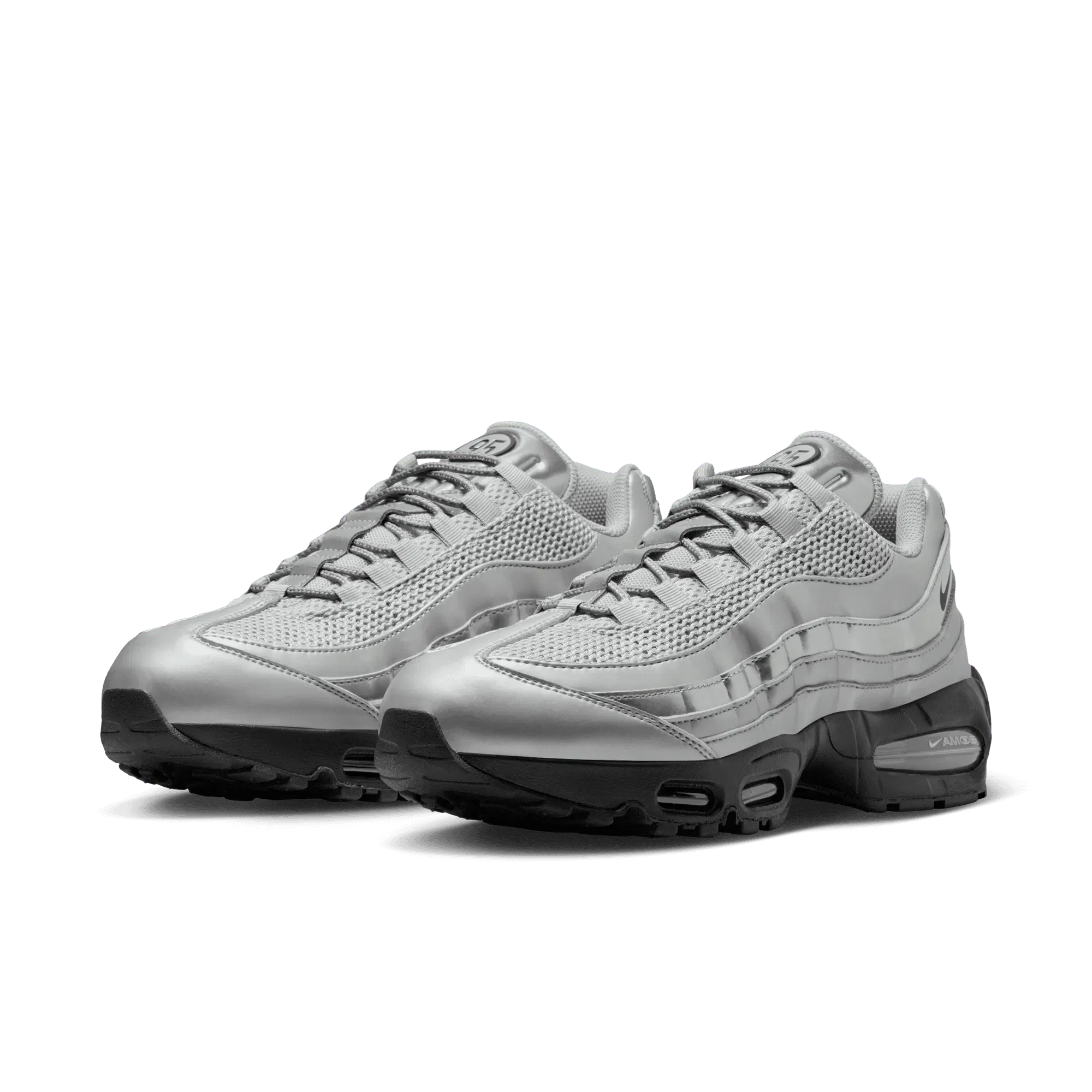 Nike AIR MAX 95 BIG BUBBLE SE "TOTAL 90" - METALLIC SILVER