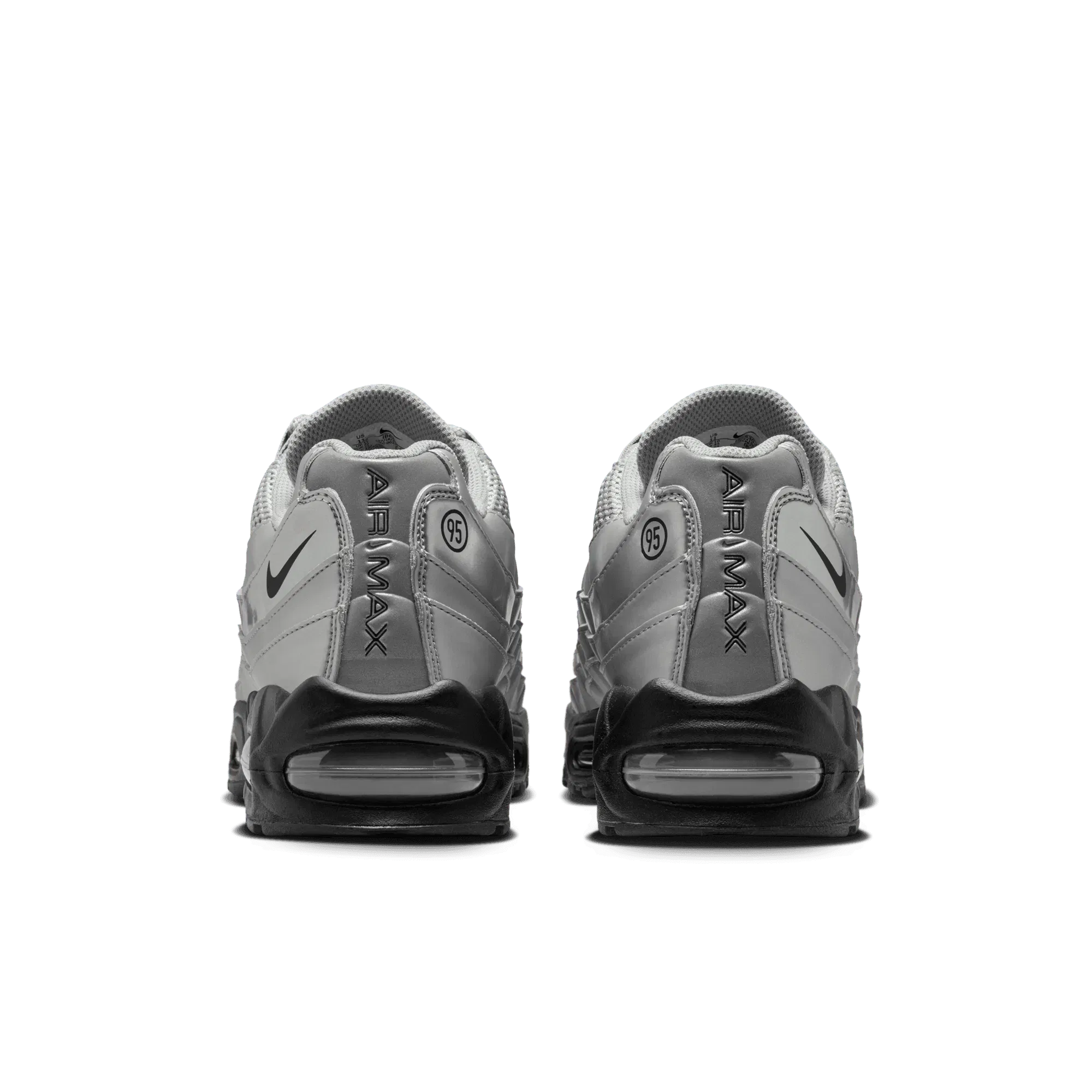 Nike AIR MAX 95 BIG BUBBLE SE "TOTAL 90" - METALLIC SILVER