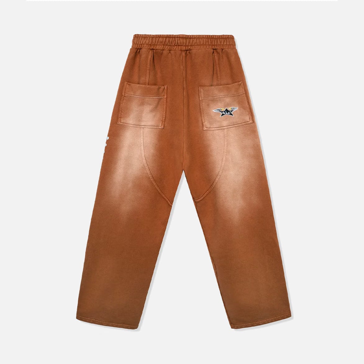 BARRIERS EZY RYDER SWEATPANTS - BROWN