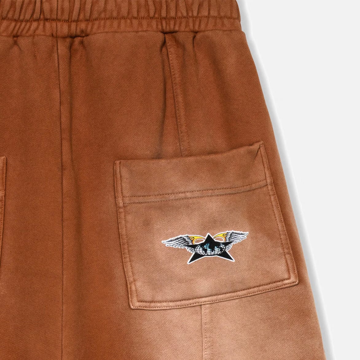 BARRIERS EZY RYDER SWEATPANTS - BROWN