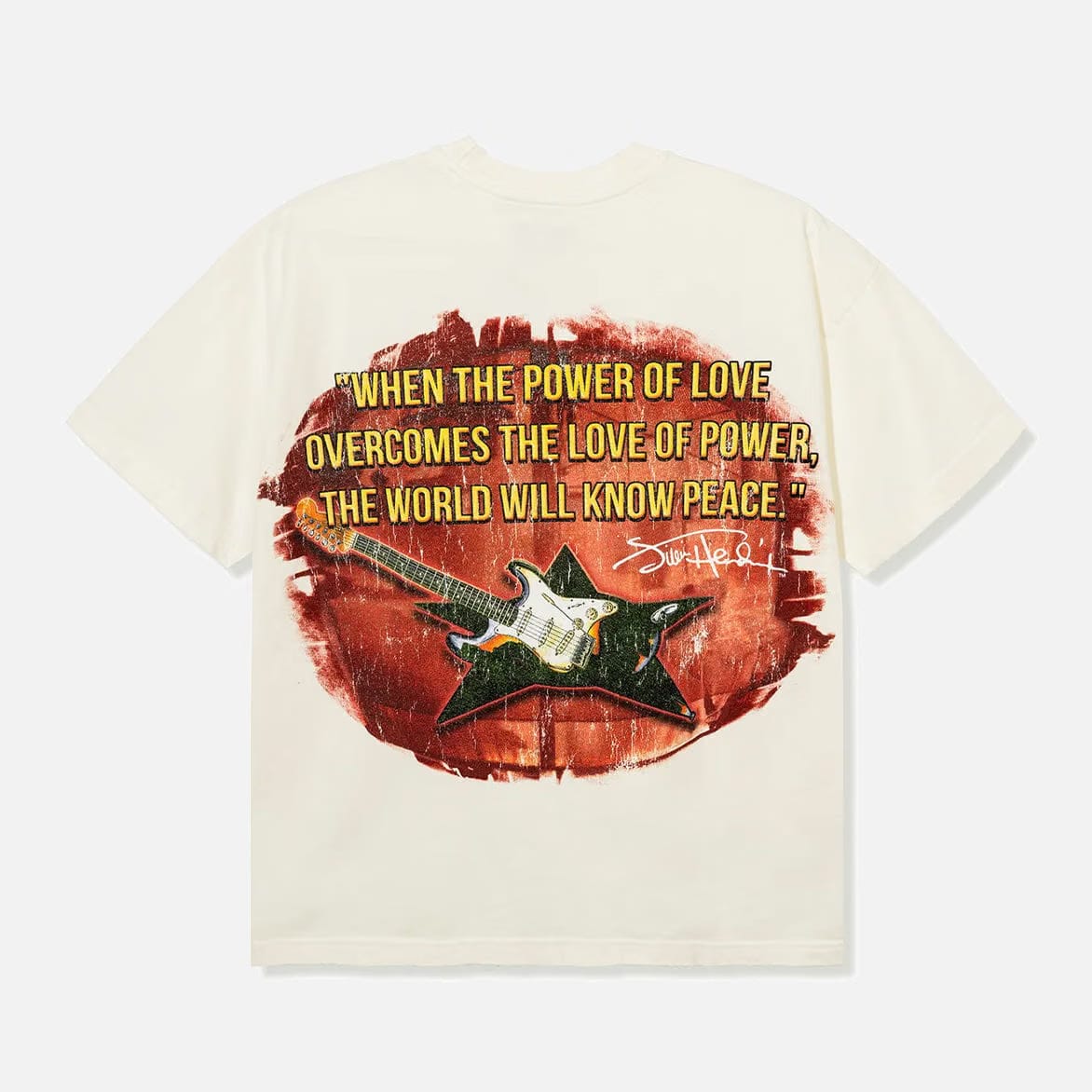 BARRIERS VOODOO CHILD T-SHIRT - CREAM