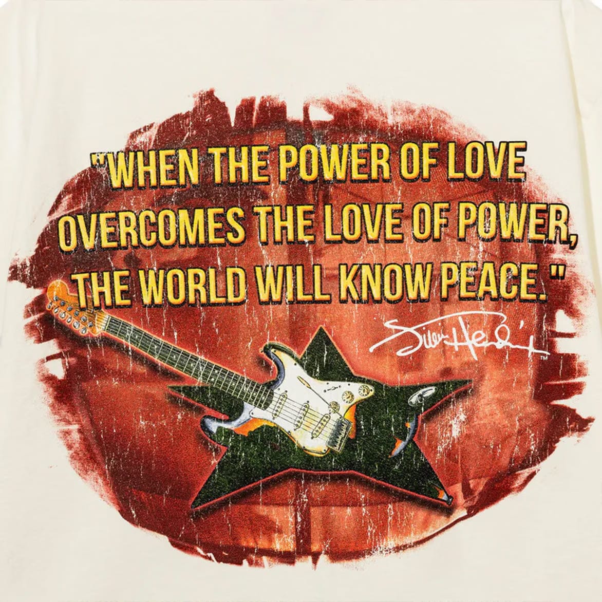 BARRIERS VOODOO CHILD T-SHIRT - CREAM
