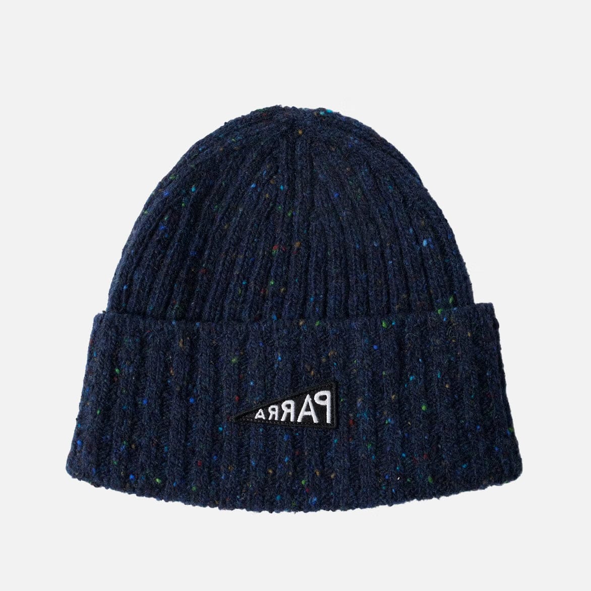 BY PARRA REVERSED FLAG BEANIE - BLUE