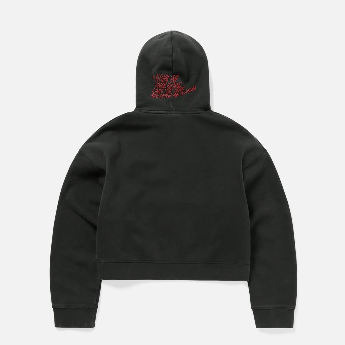 Air Jordan JORDAN MJ IH CROP HOODIE - BLACK