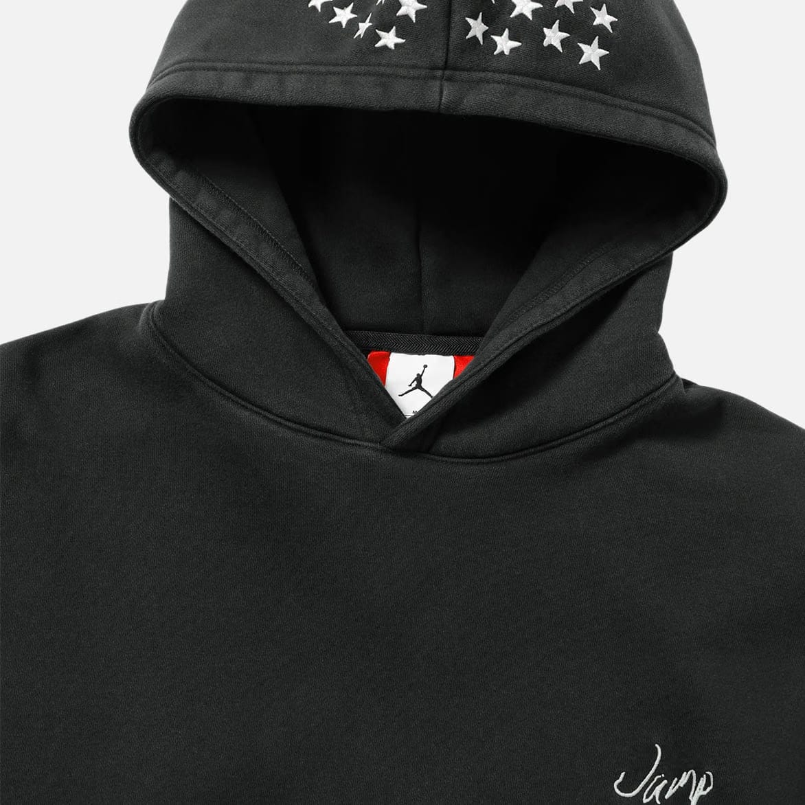 Air Jordan JORDAN MJ IH CROP HOODIE - BLACK