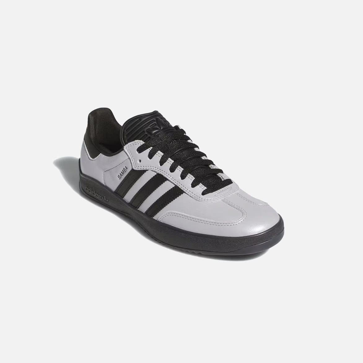 adidas PUIG SAMBA - SILVER METALLIC / CORE BLACK / CORE BLACK