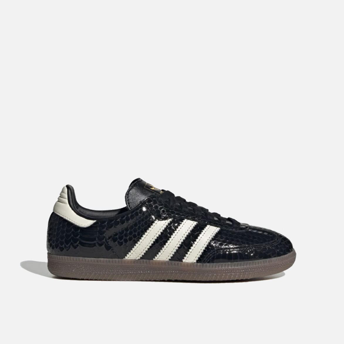 adidas WMNS SAMBA OG "PATENT SNAKESKIN" - BLACK