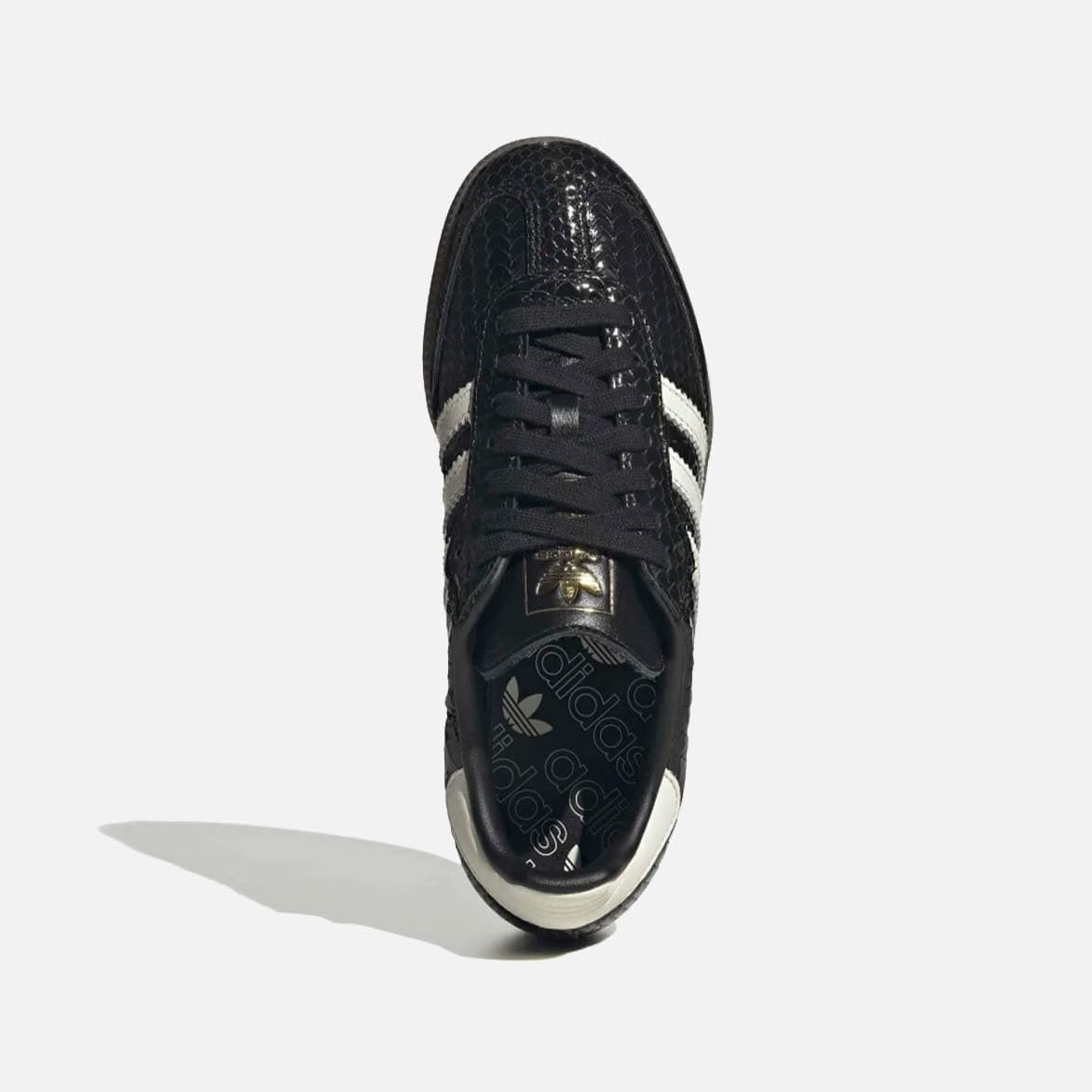 adidas WMNS SAMBA OG "PATENT SNAKESKIN" - BLACK