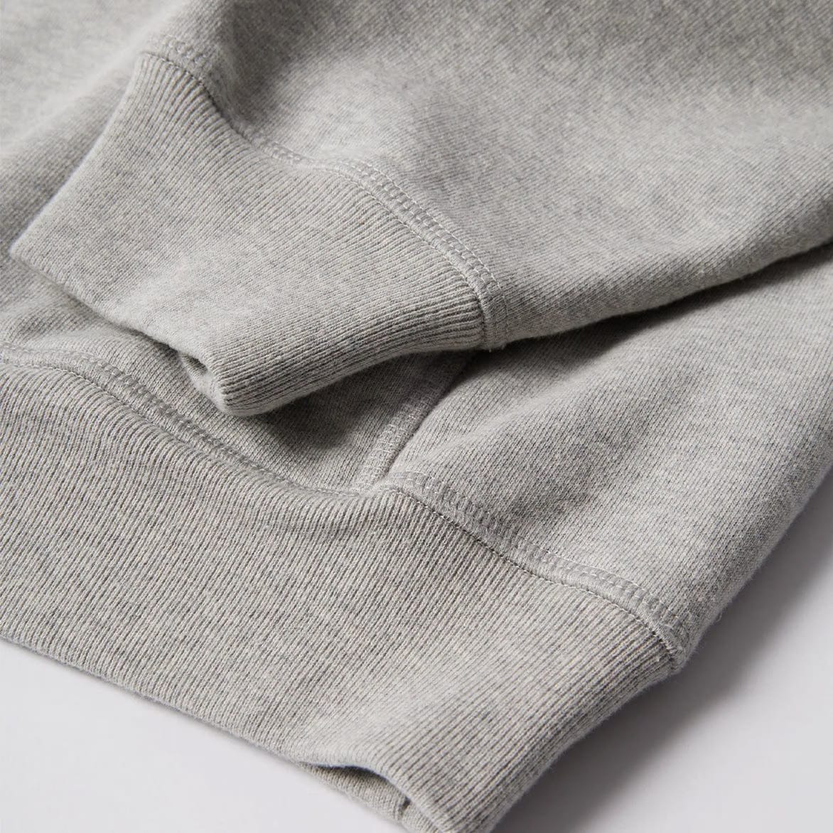 BY PARRA CROW LOGO HOODED SWEATSHIRT - HEATHER GREY