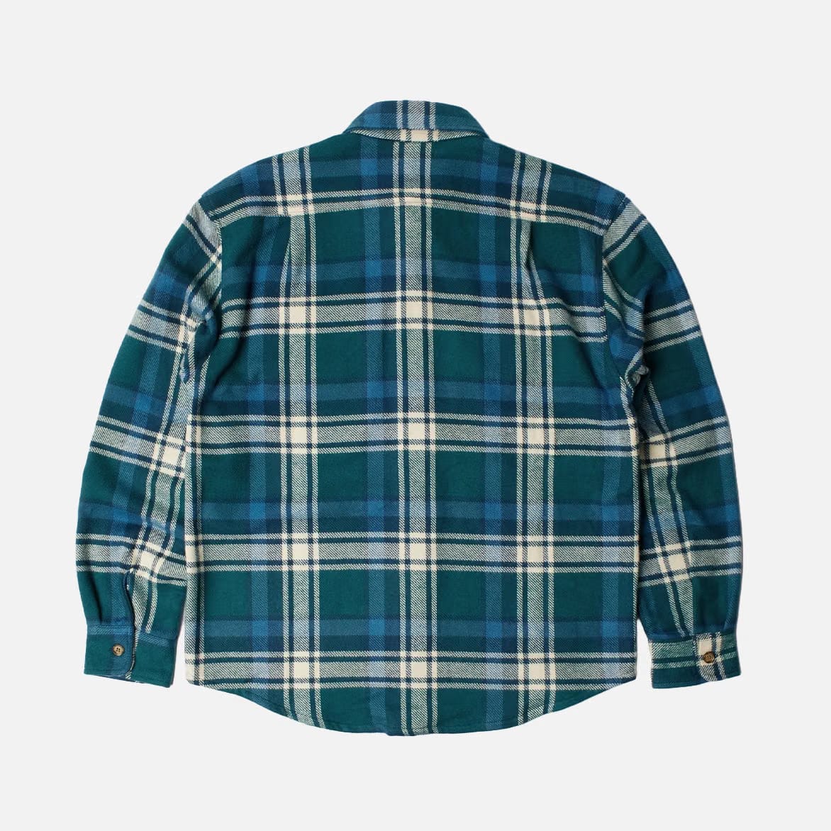 BY PARRA CROW FLANNEL SHIRT - PINE GREEN