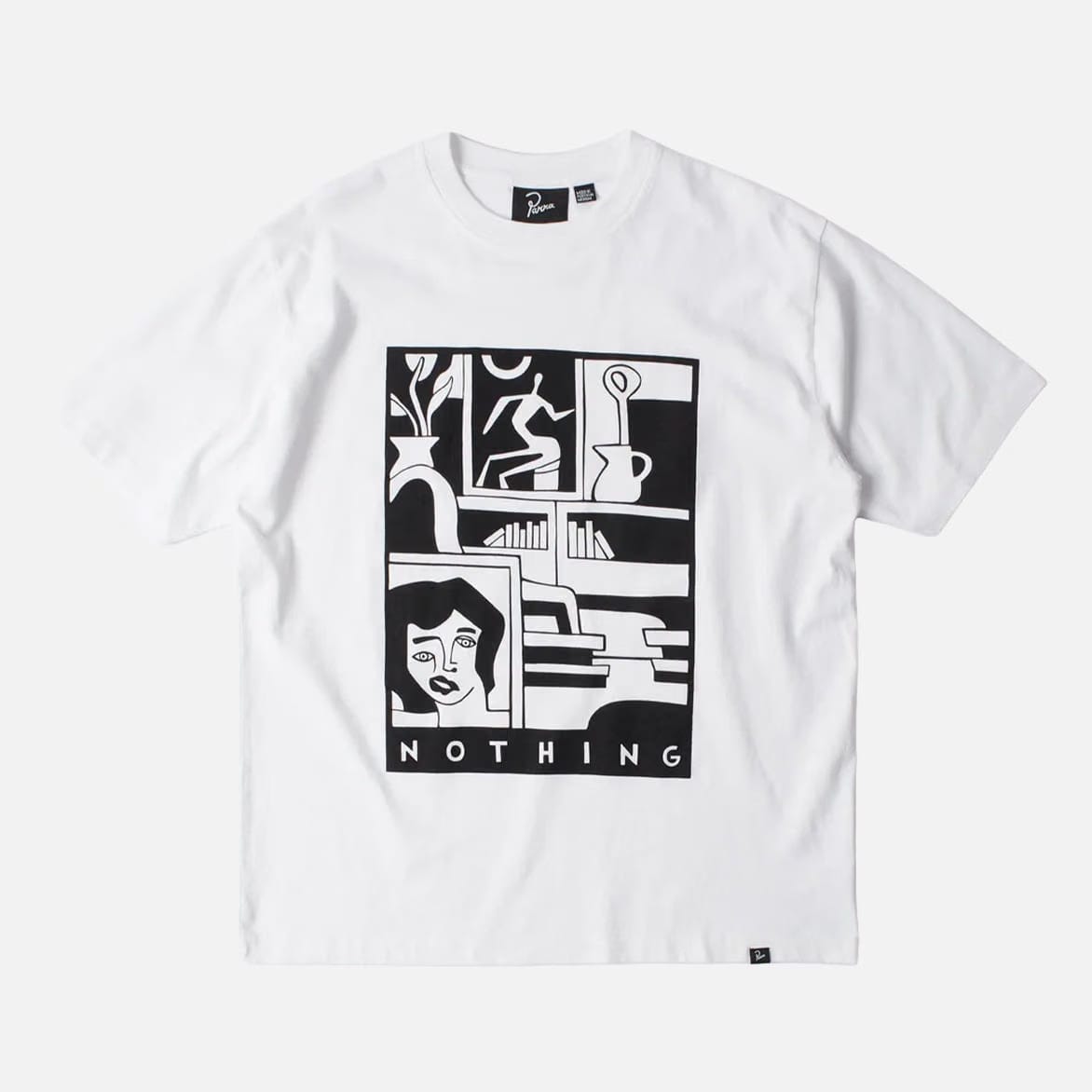 BY PARRA OUR HOUSE TEE - WHITE