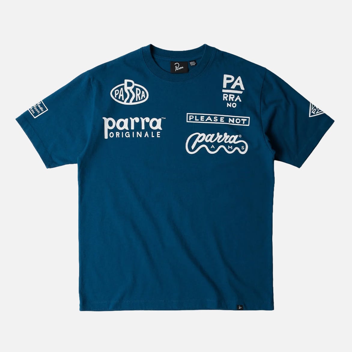 BY PARRA MEDIA TRAINING TEE - BLUE