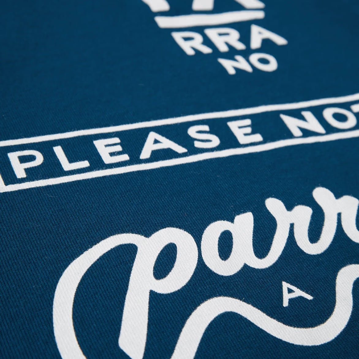 BY PARRA MEDIA TRAINING TEE - BLUE