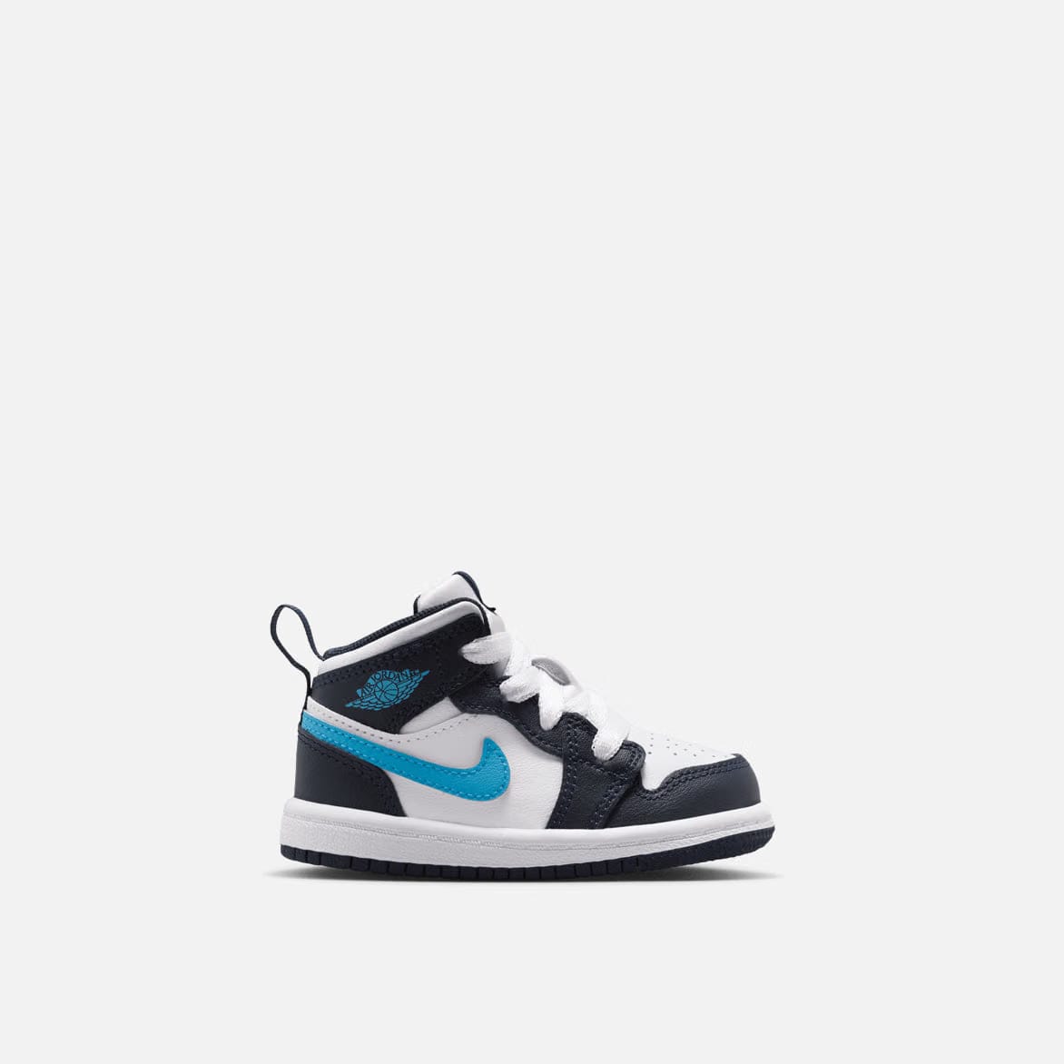 Air Jordan JORDAN 1 MID (TD) - OBSIDIAN / DARK POWDER BLUE