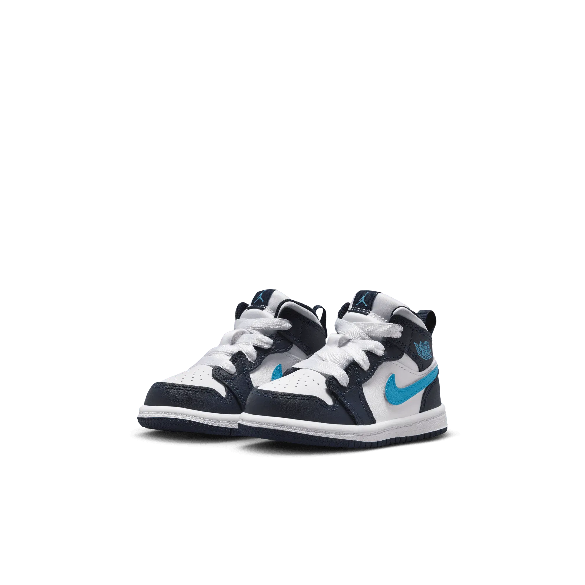 Air Jordan JORDAN 1 MID (TD) - OBSIDIAN / DARK POWDER BLUE