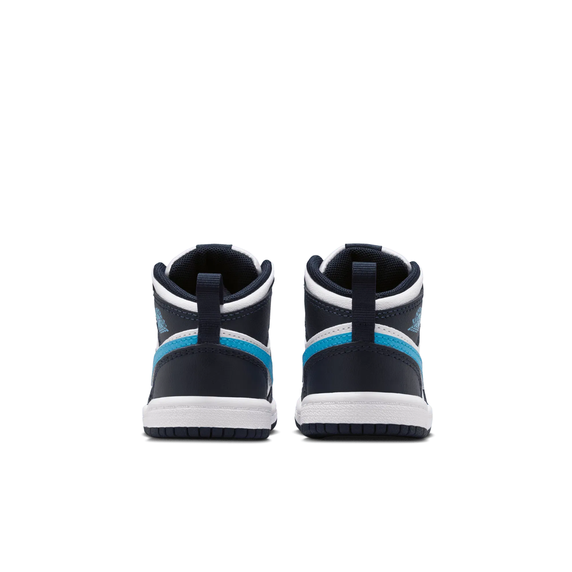 Air Jordan JORDAN 1 MID (TD) - OBSIDIAN / DARK POWDER BLUE