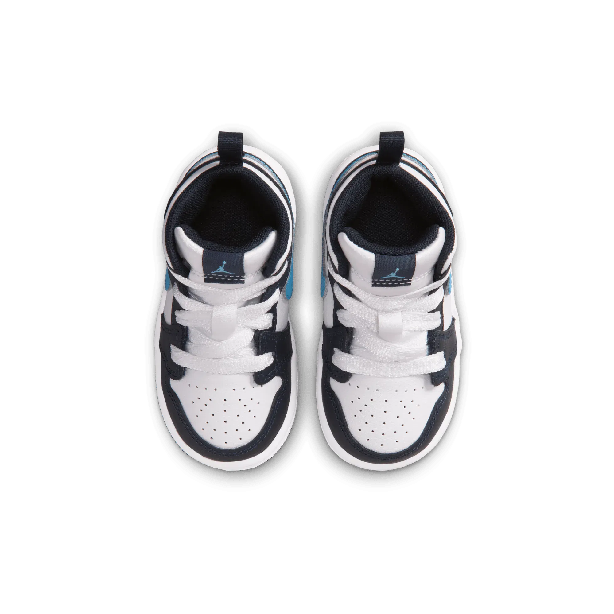 Air Jordan JORDAN 1 MID (TD) - OBSIDIAN / DARK POWDER BLUE