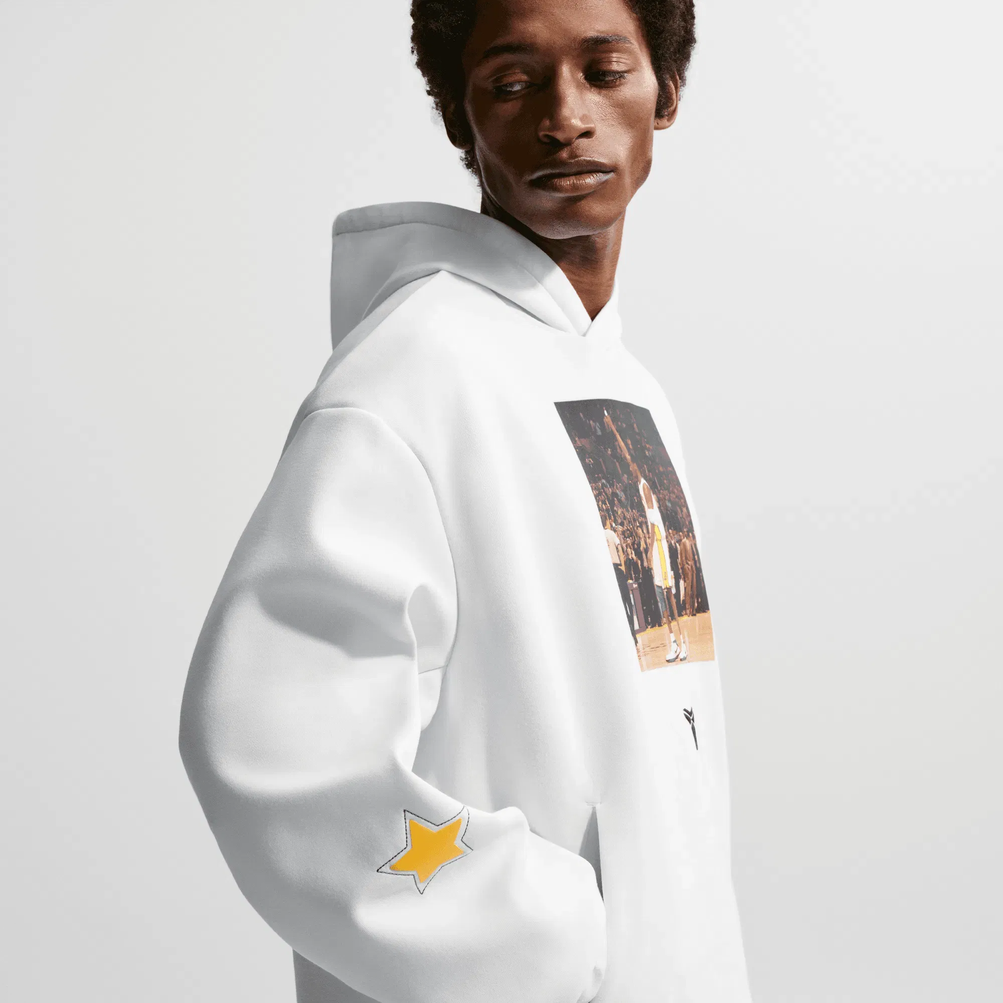 Nike DRI-FIT FLEECE "KOBE 81" HOODIE - WHITE