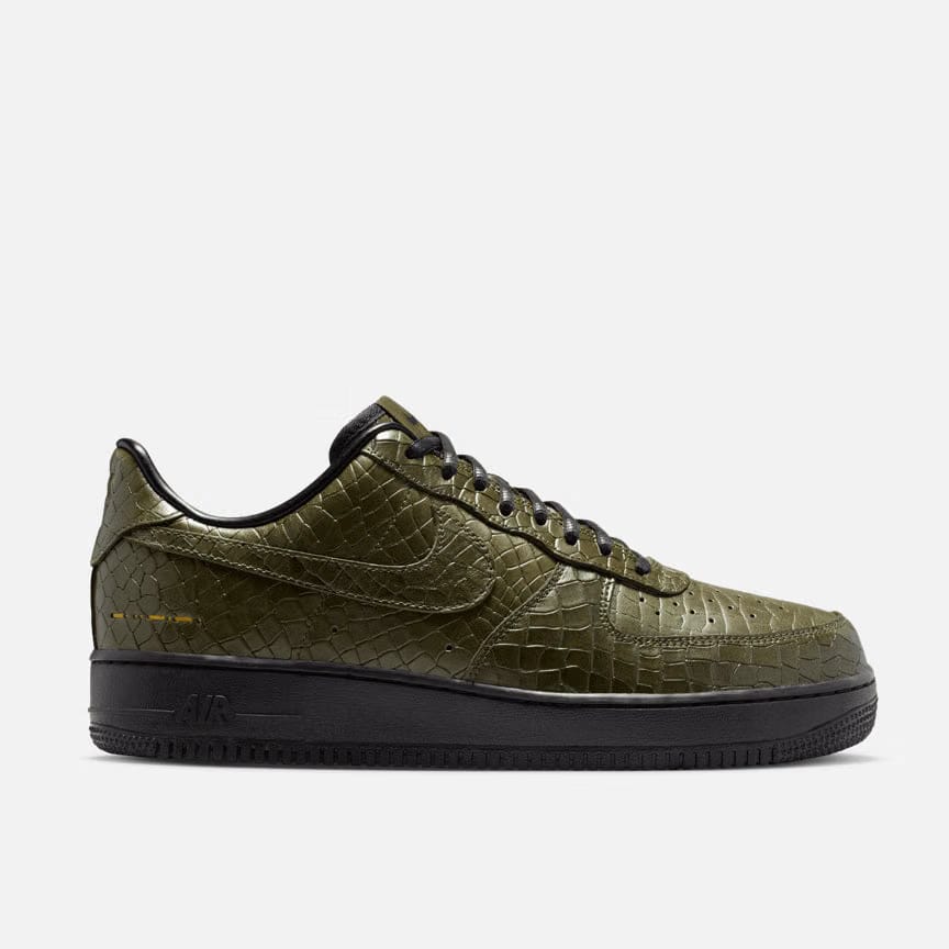 Nike AIR FORCE 1 `07 PRM "CARGO KHAKI CROC"