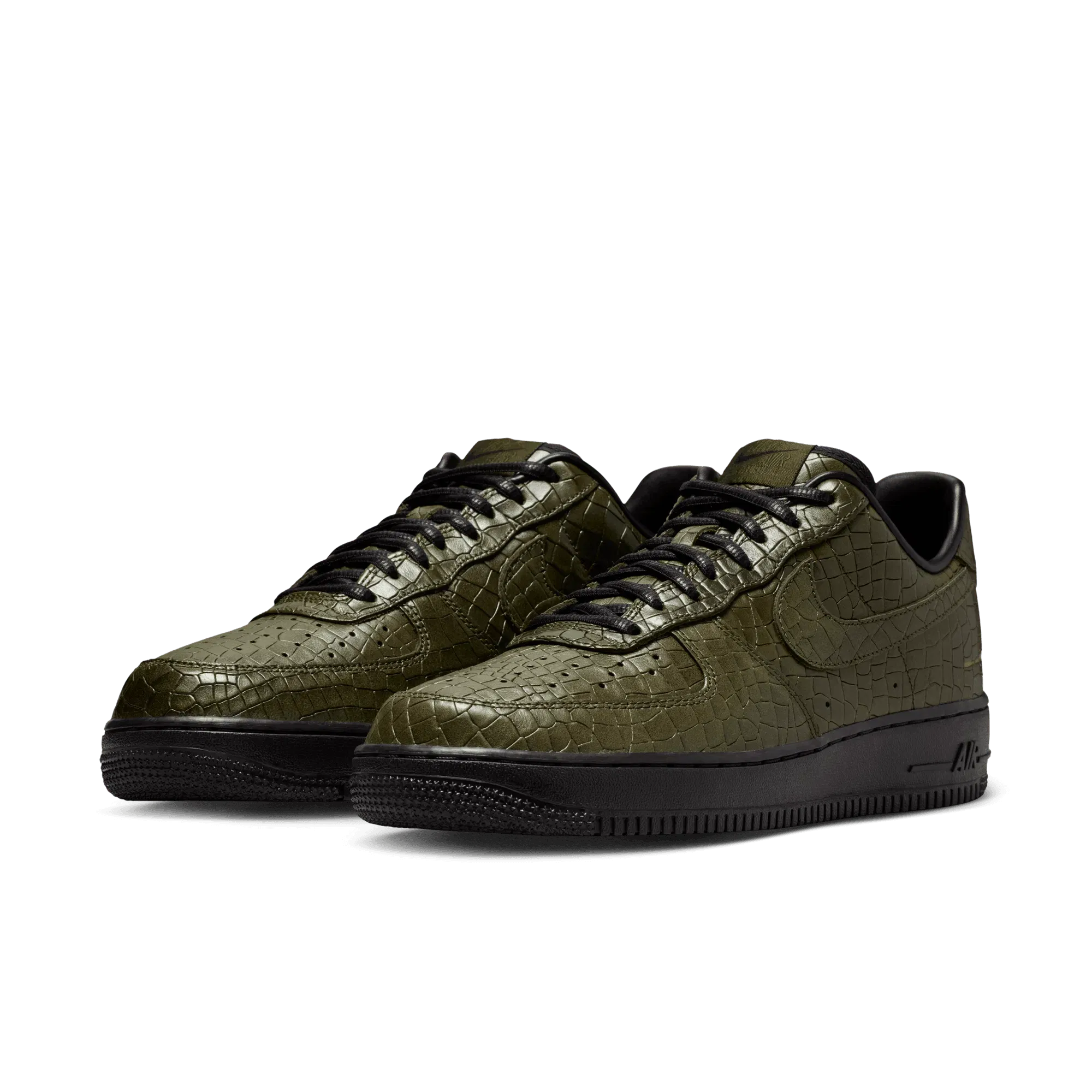 Nike AIR FORCE 1 `07 PRM "CARGO KHAKI CROC"