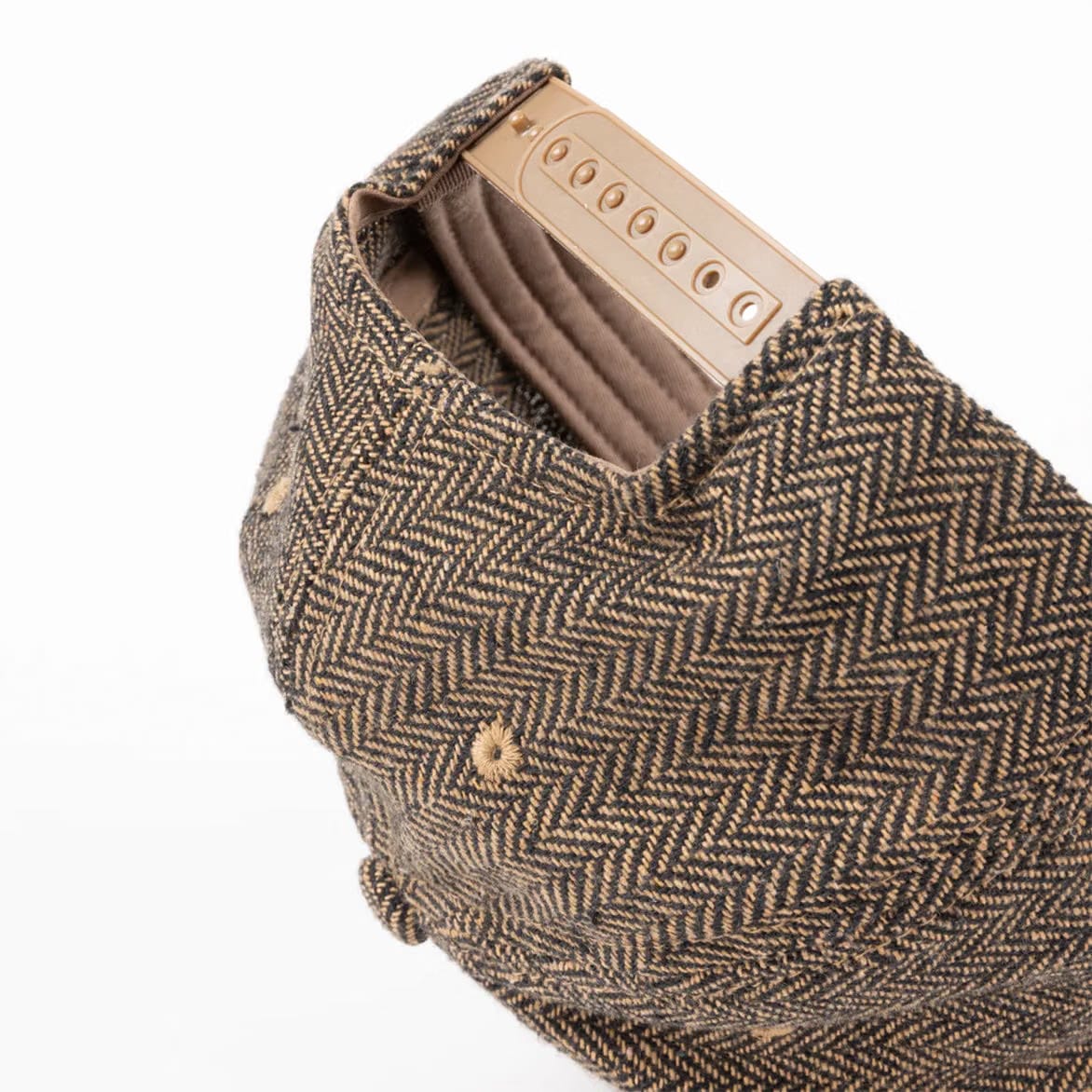Dime D FULL FIT CAP - HERRINGBONE OAK
