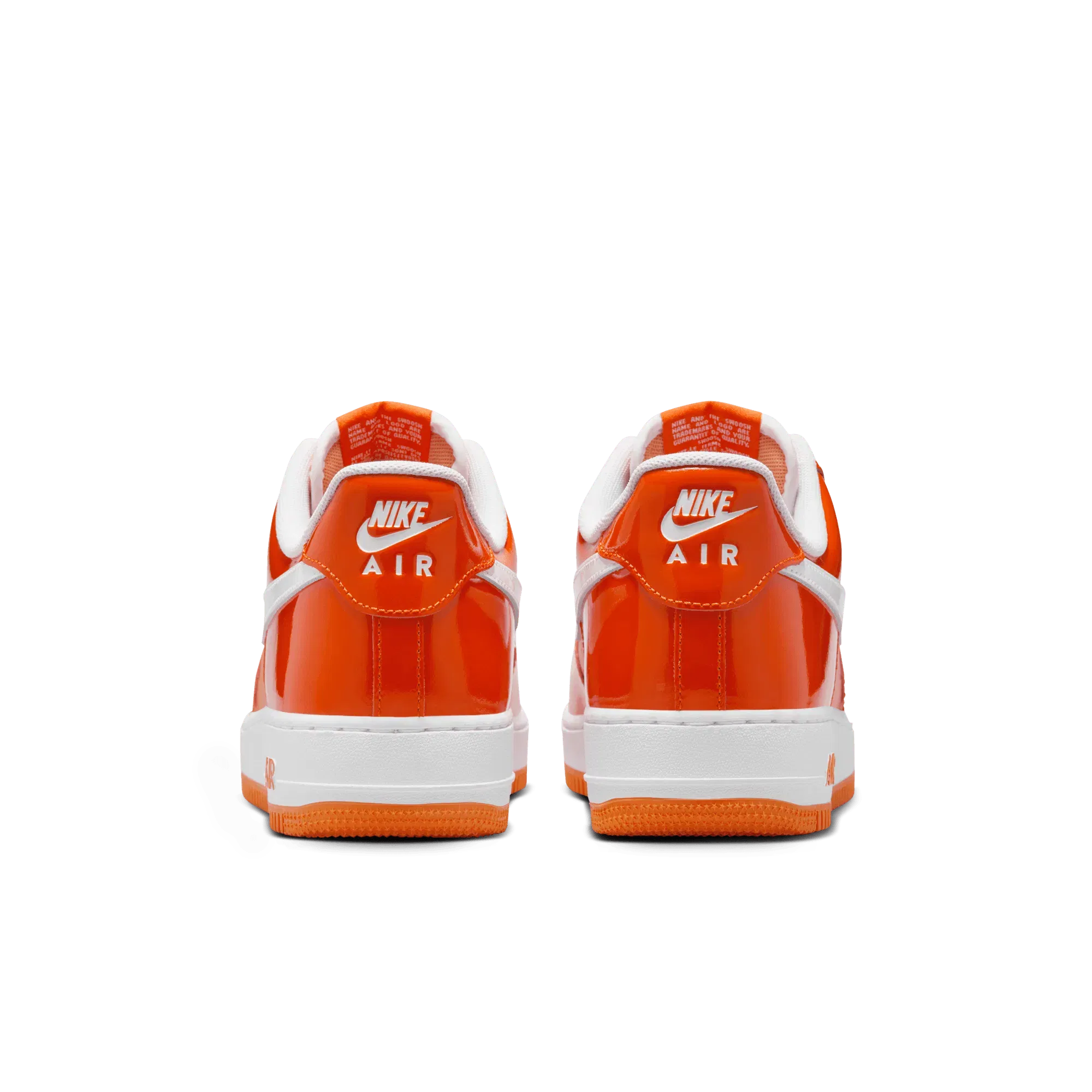 Nike AIR FORCE 1 `07 LV8 "ORANGE PATENT"