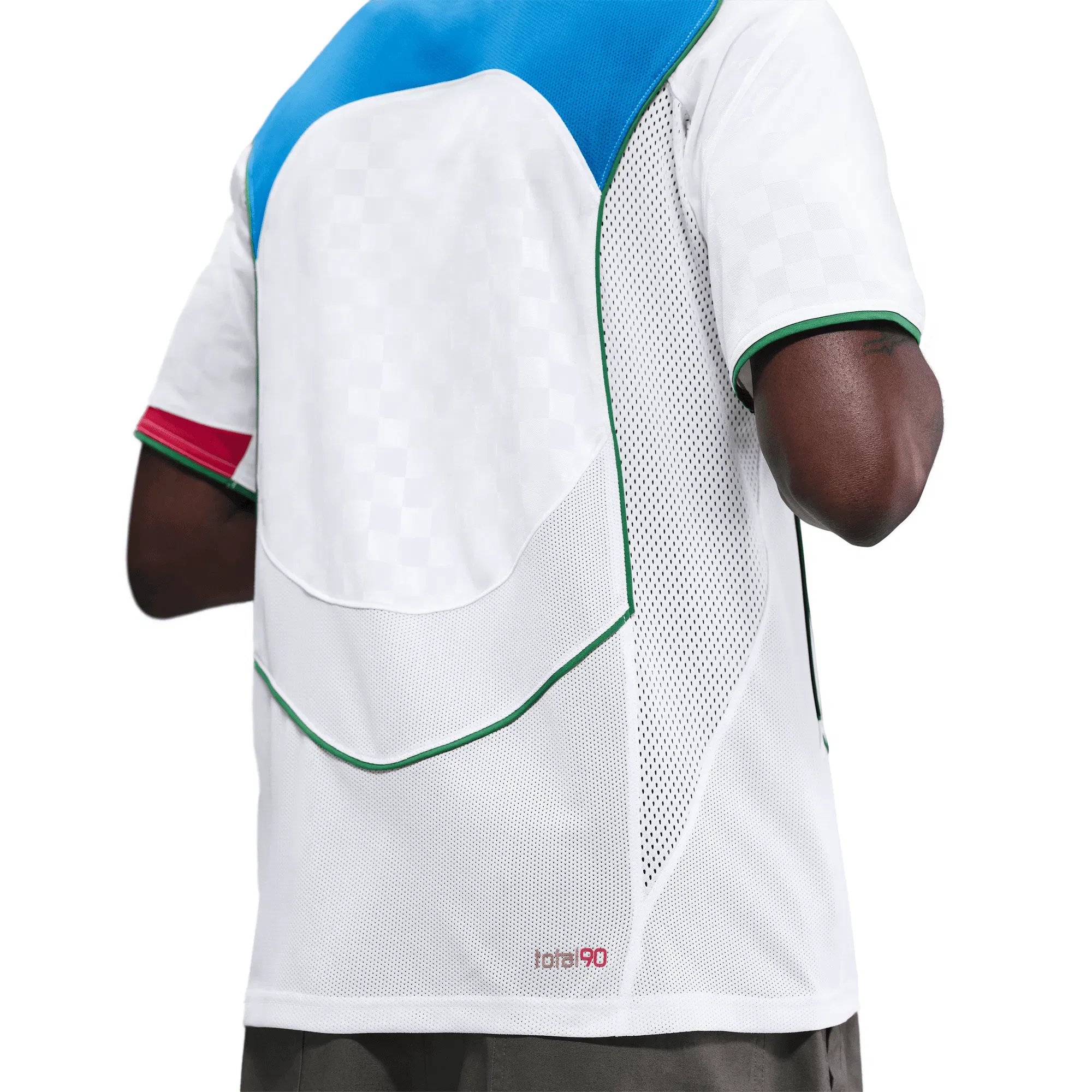 Nike TOTAL 90 DRI-FIT SOCCER JERSEY - WHITE / ITALY BLUE