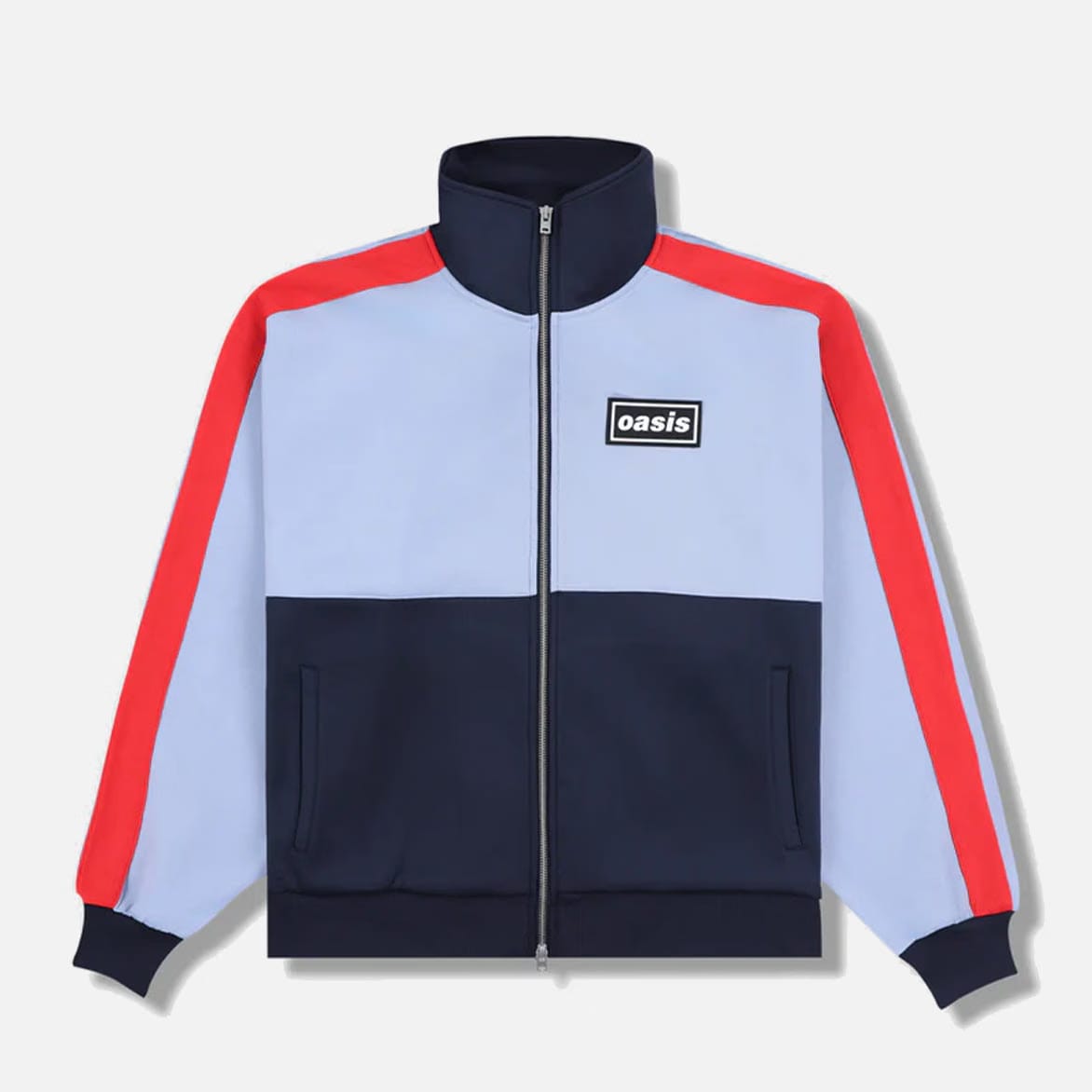 Pleasures OASIS X PLEASURES FOREVER TRACK JACKET - POWDER BLUE