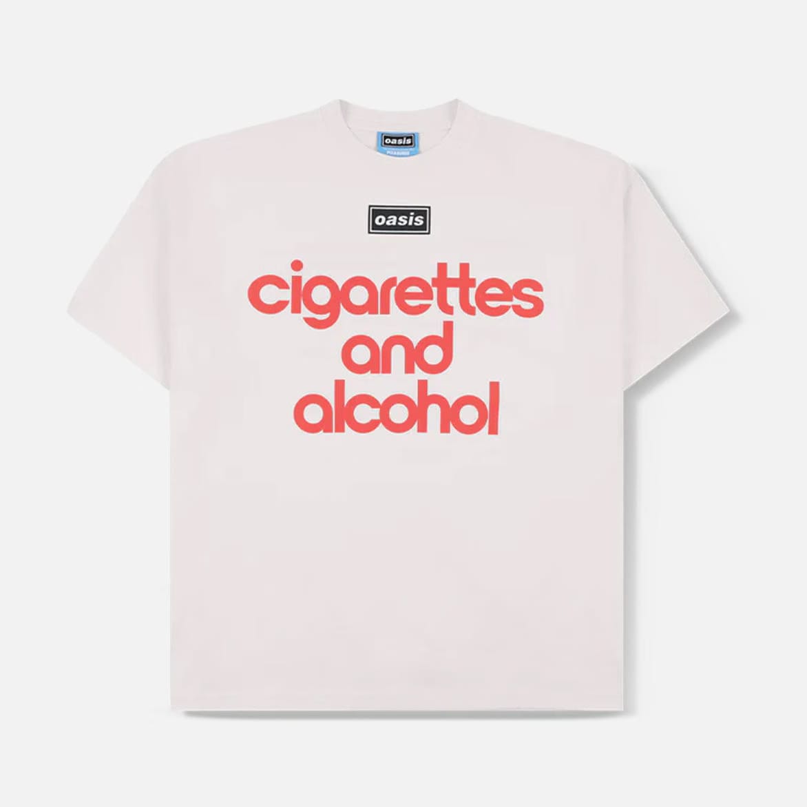 Pleasures OASIS X PLEASURES NORDIQUE T-SHIRT - VINTAGE WHITE