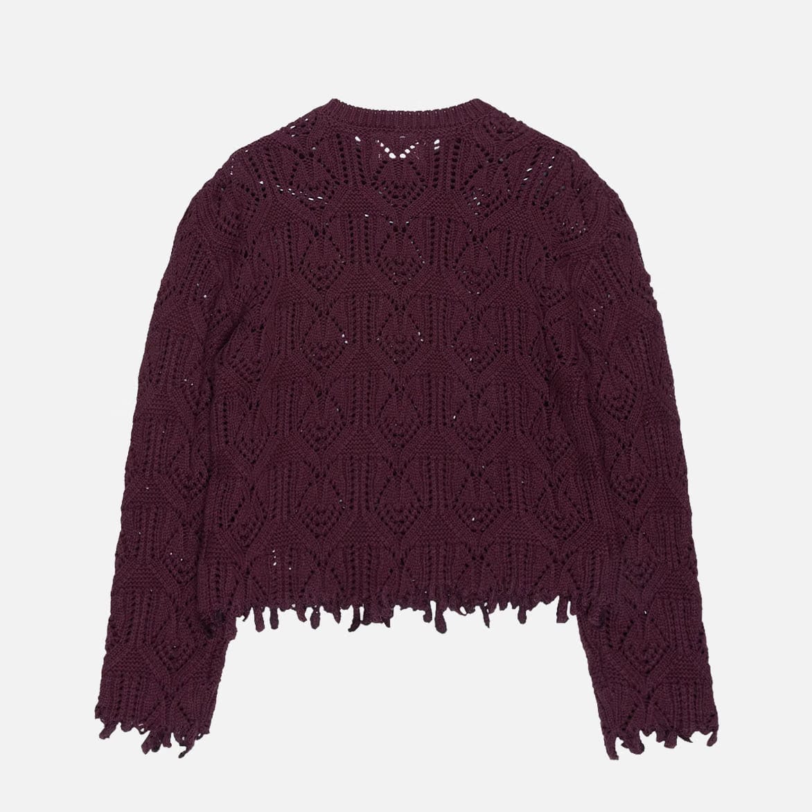 Honor The Gift CABLE SWEATER - BERRY