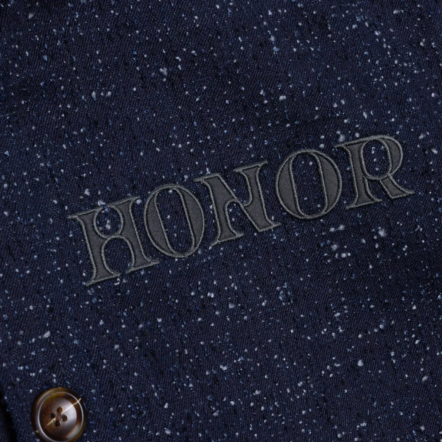 Honor The Gift NEP YARN CHACKET JACKET - NAVY