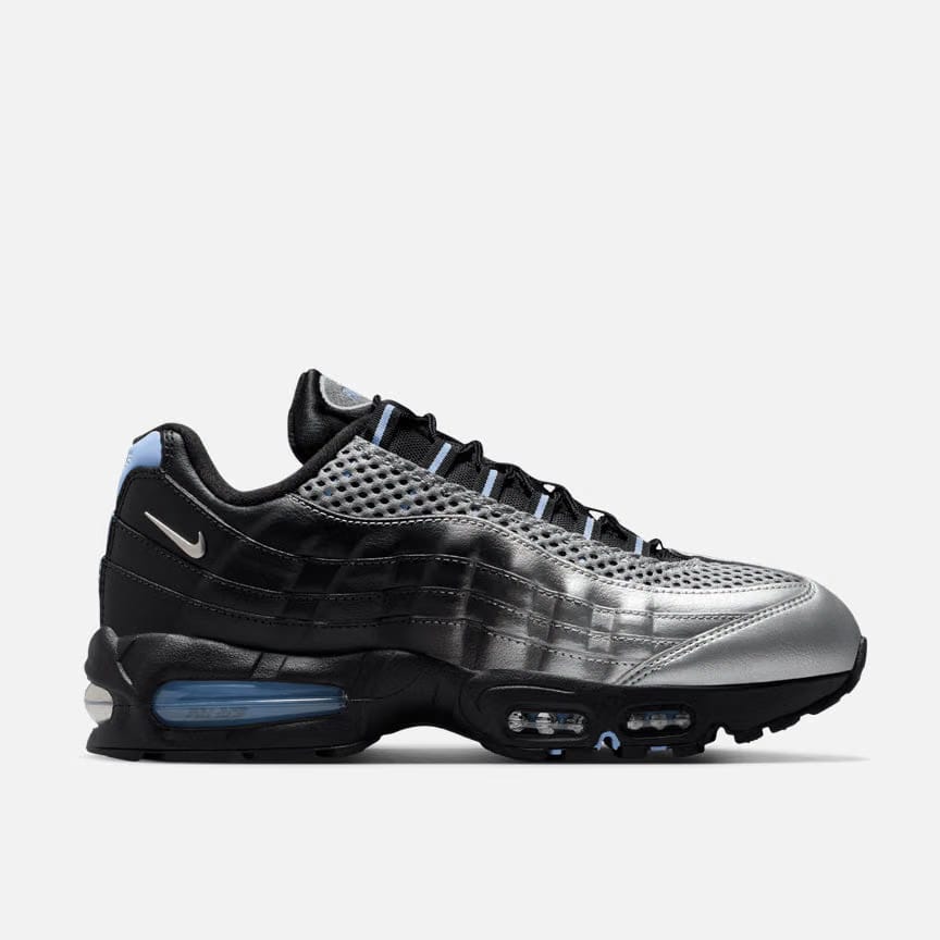 Nike PALACE X NIKE AIR MAX 95 BIG BUBBLE "METALLIC SILVER"