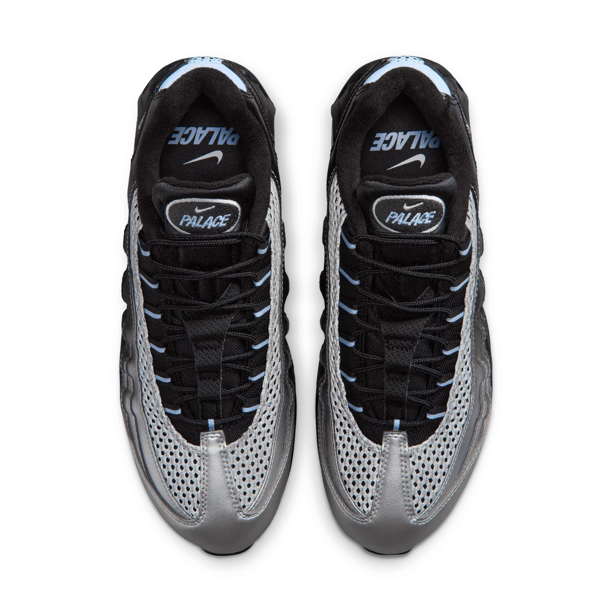 Nike PALACE X NIKE AIR MAX 95 BIG BUBBLE "METALLIC SILVER"