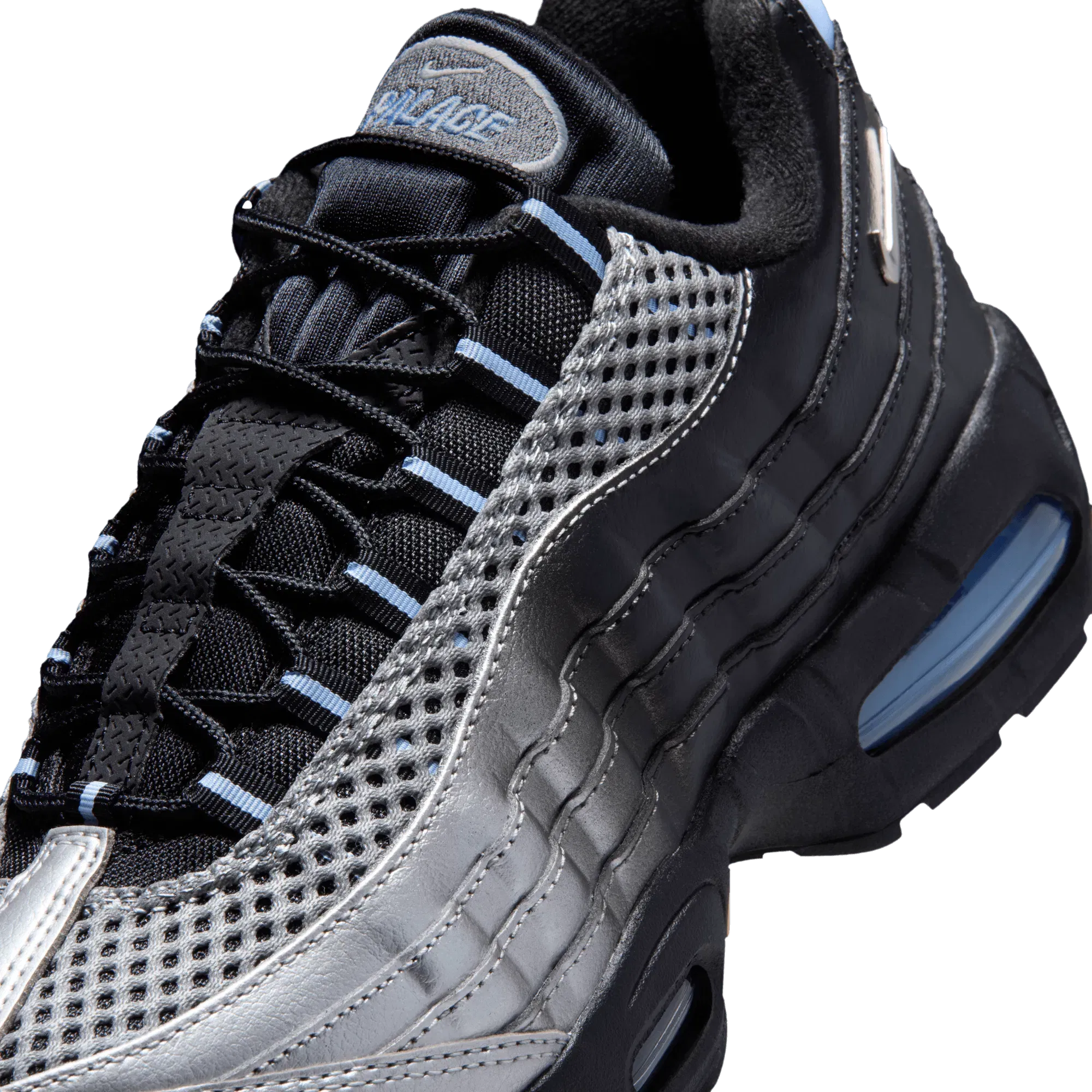 Nike PALACE X NIKE AIR MAX 95 BIG BUBBLE "METALLIC SILVER"