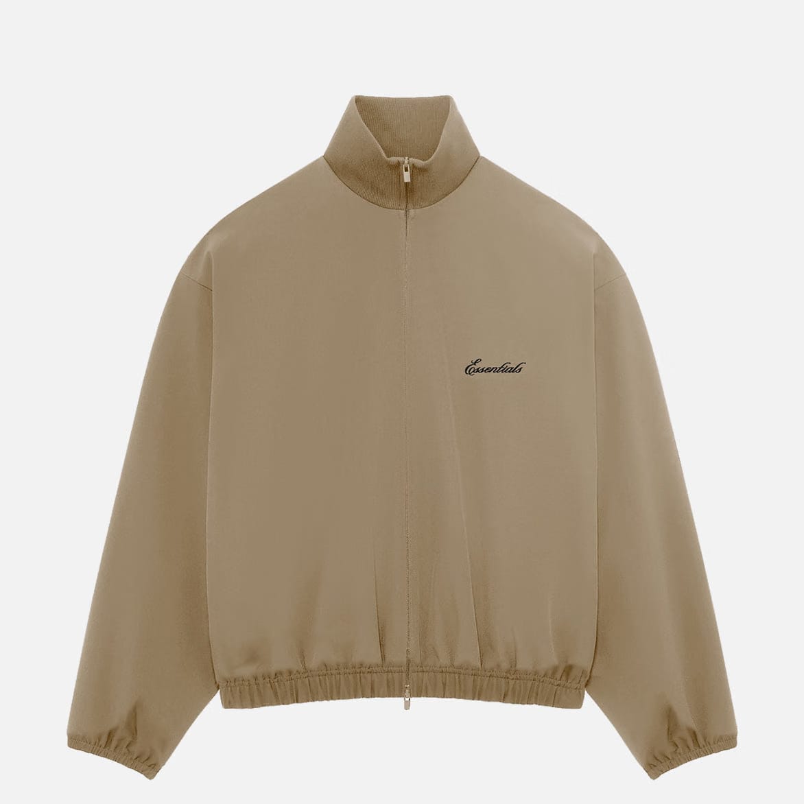 Fear of God Essentials SIGNATURE FULL ZIP TRACK JACKET - DUNE