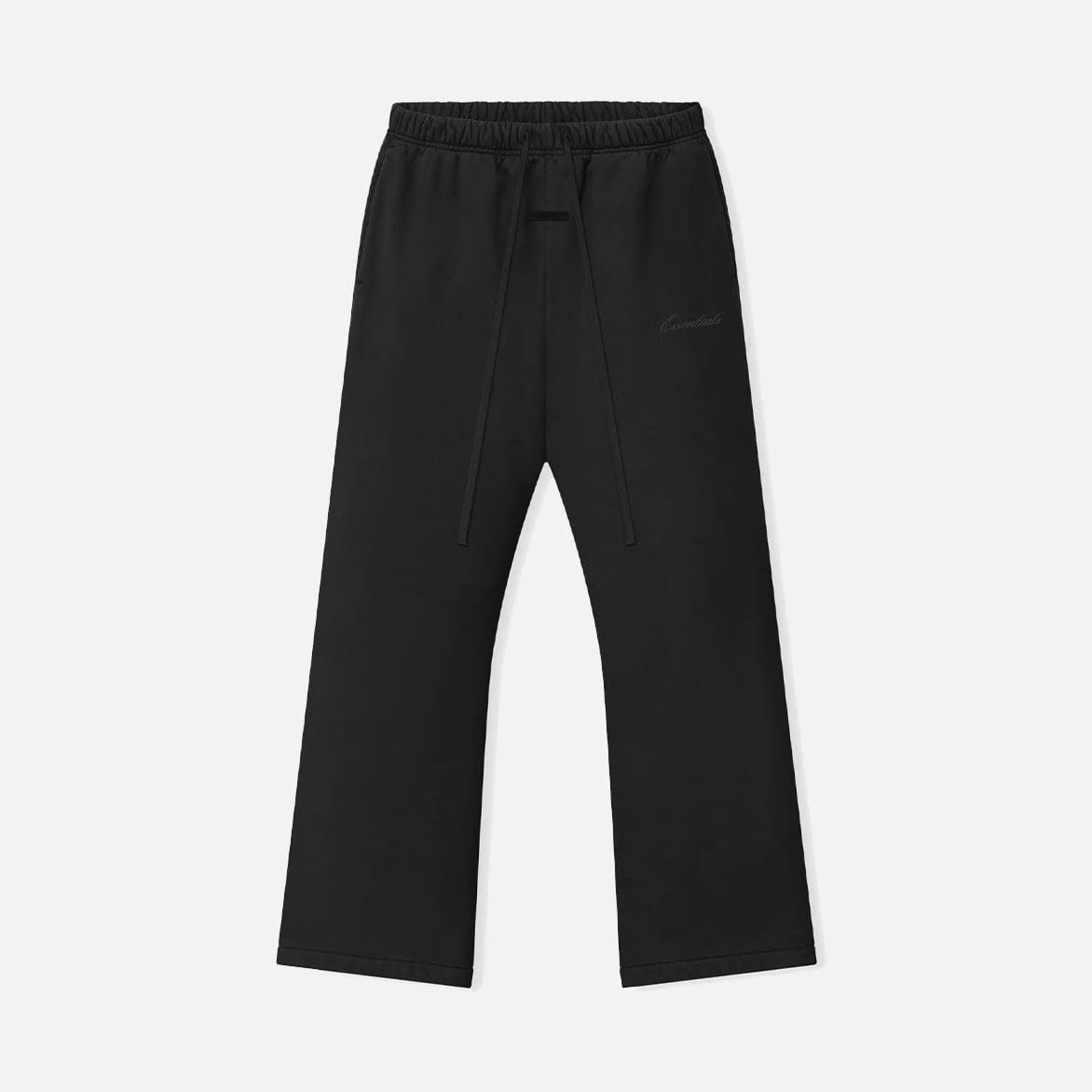 Fear of God Essentials SIGNATURE FLARE SWEATPANT - FADED BLACK