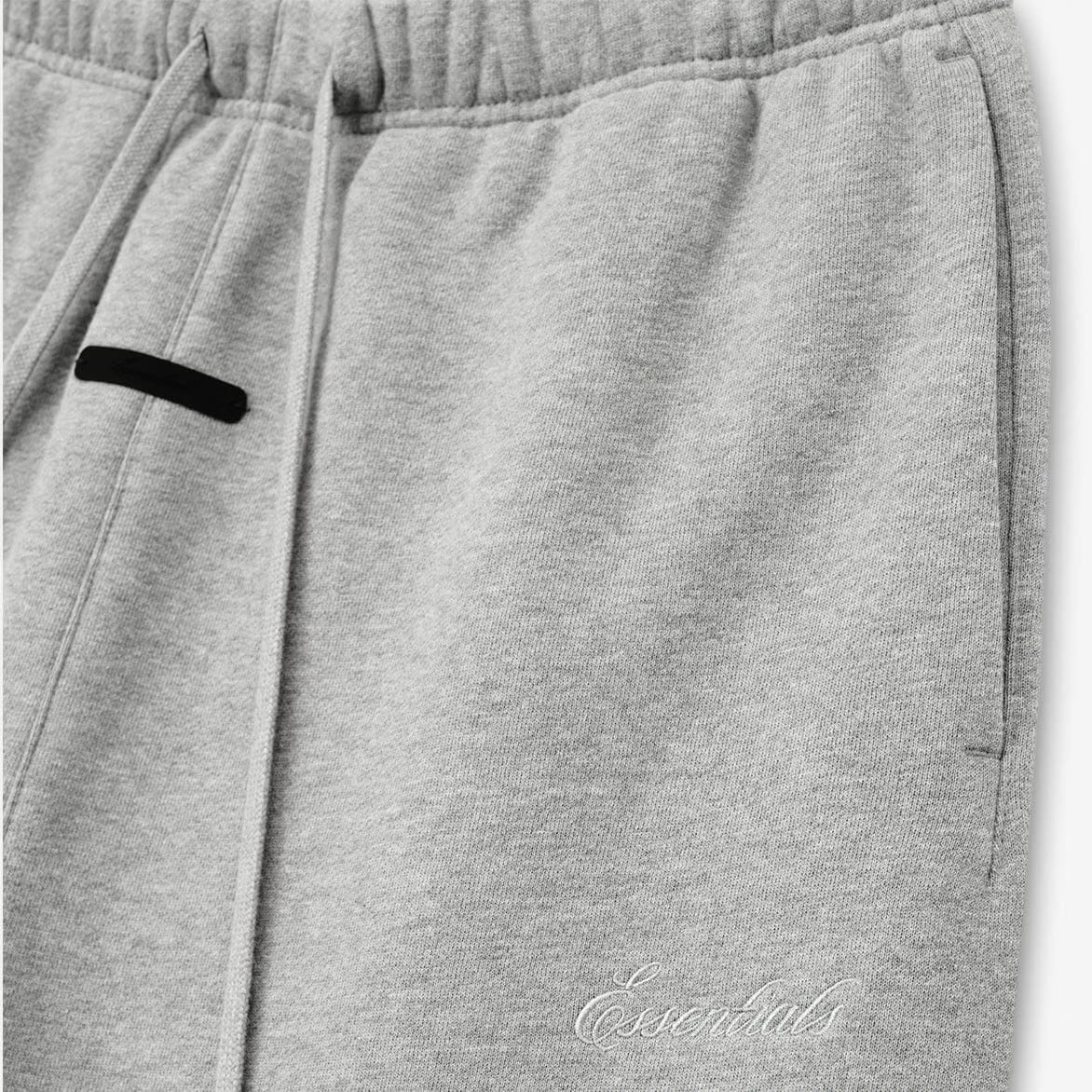 Fear of God Essentials SIGNATURE CLASSIC SWEATPANT - CONCRETE HEATHER