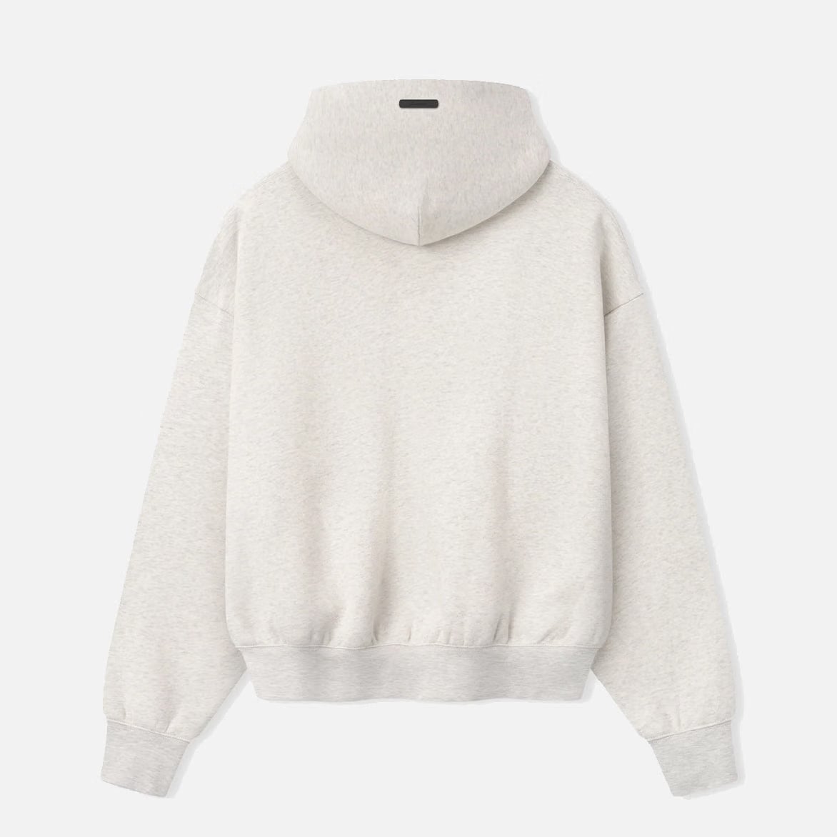 Fear of God Essentials SIGNATURE CLASSIC FULL ZIP HOODIE - OATMEAL HEATHER