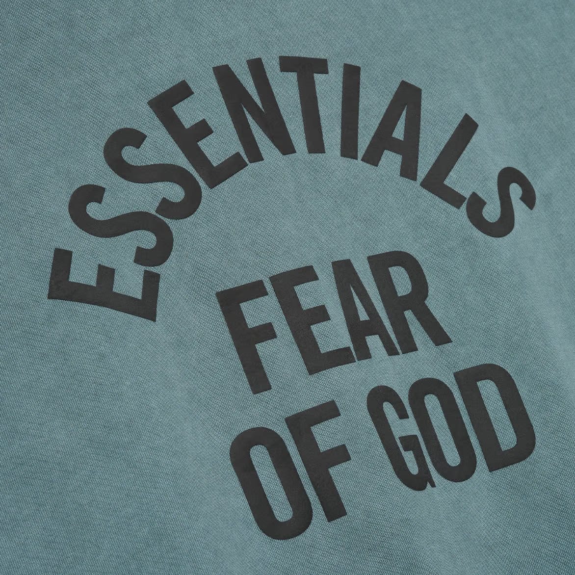 Fear of God Essentials CAMPUS 90S SHORT SLEEVE TEE - FADED COASTAL
