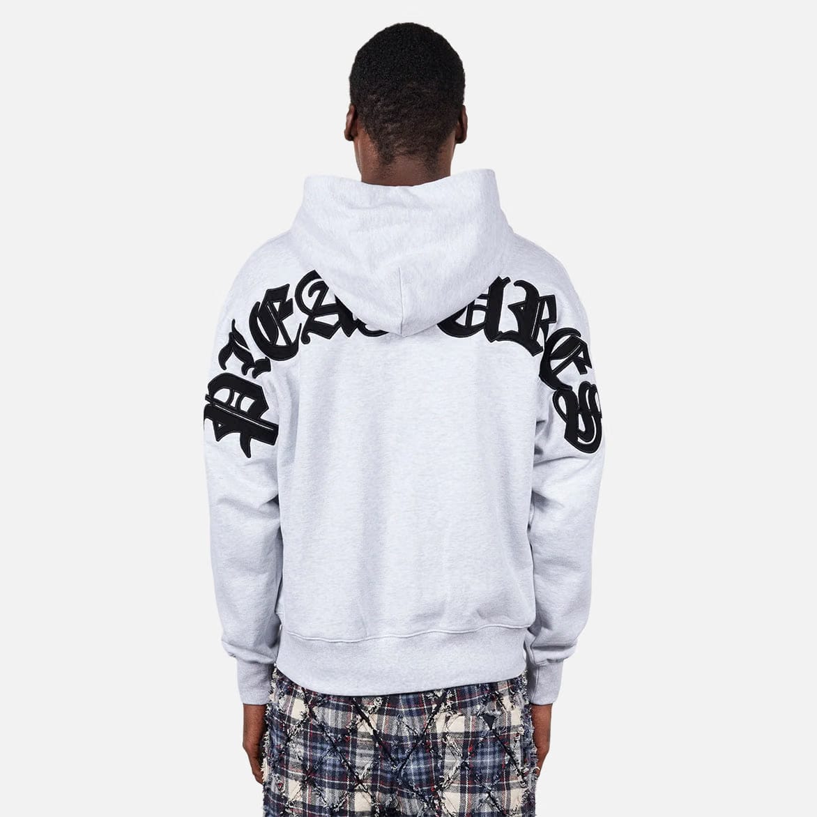 Pleasures NEURAL ZIP HOODIE - HEATHER