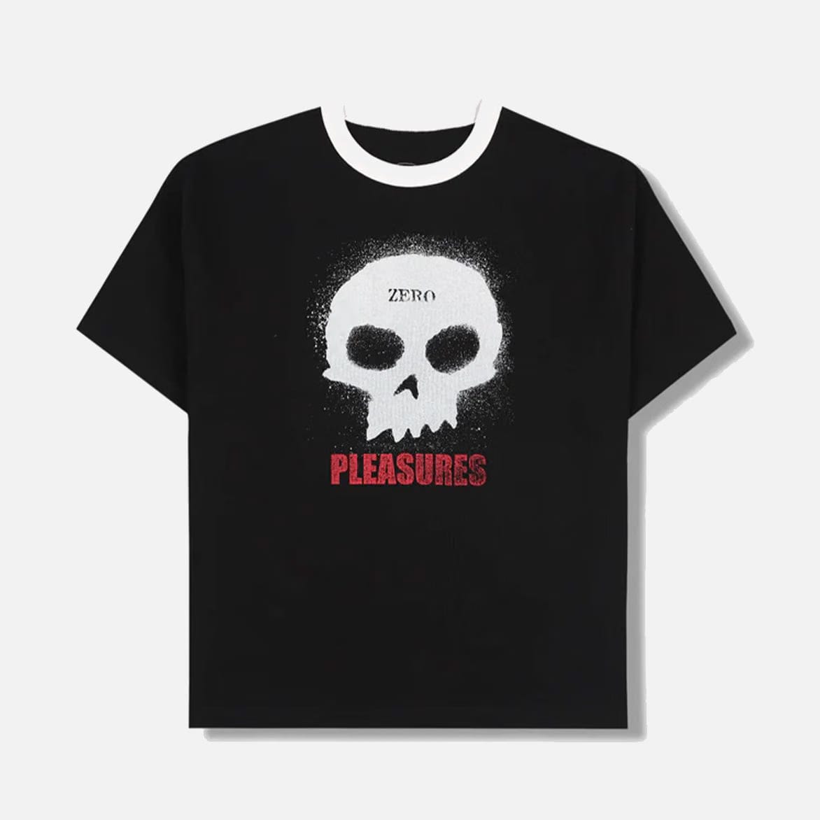 Pleasures SINGLE SKULL HEAVYWEIGHT SHIRT - BLACK