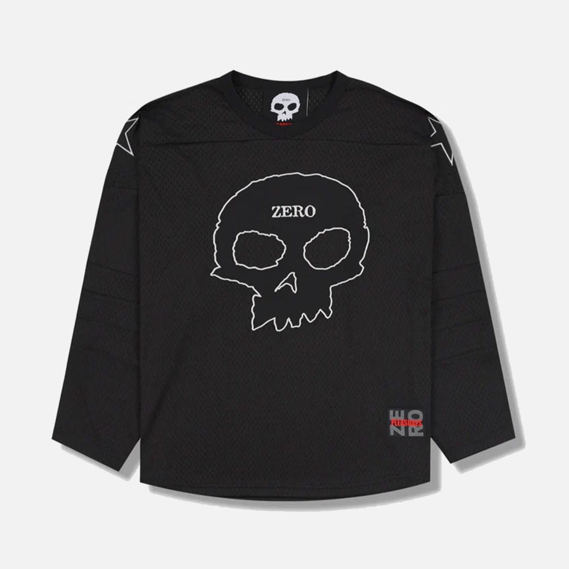 Pleasures JAMIE HOCKEY JERSEY - BLACK