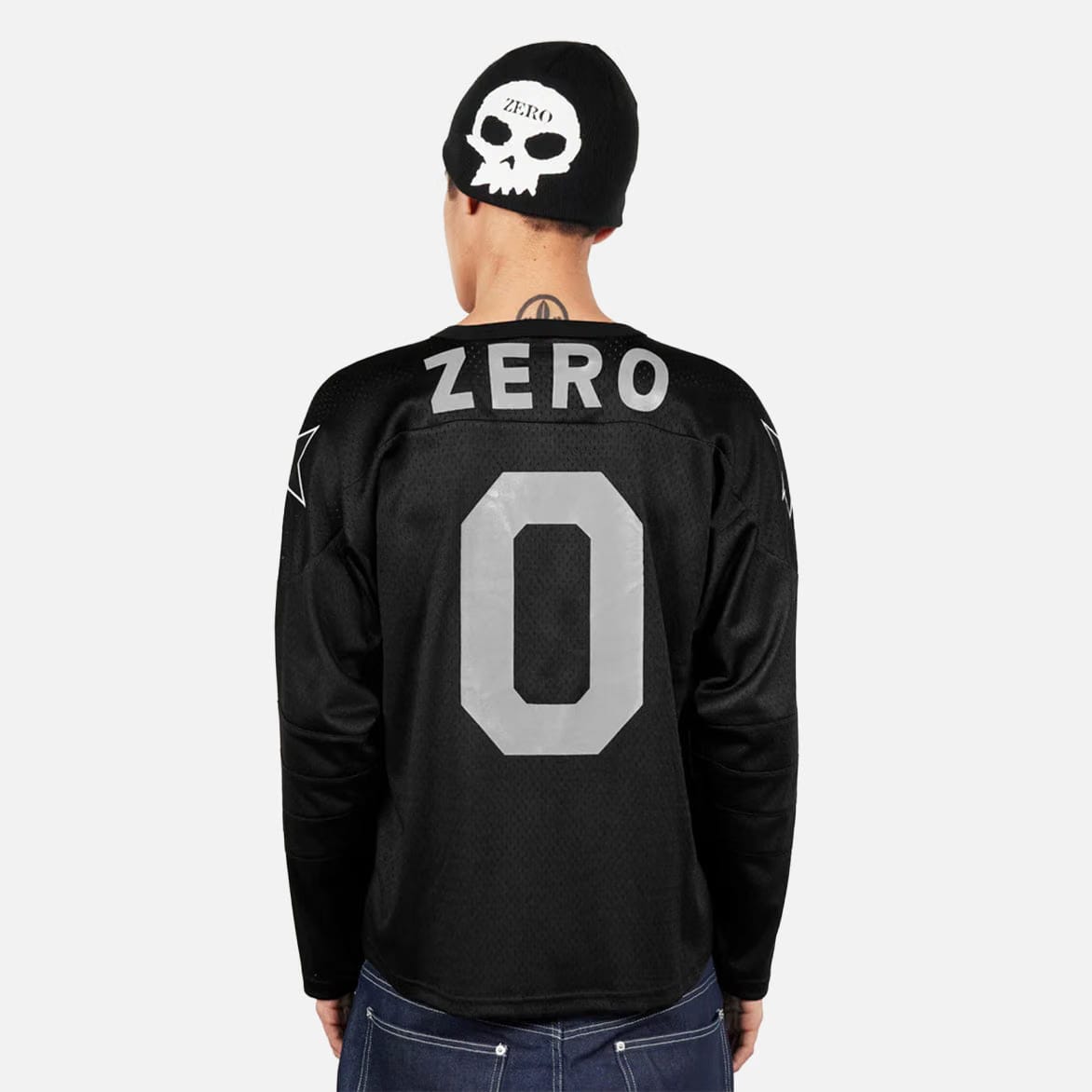 Pleasures JAMIE HOCKEY JERSEY - BLACK