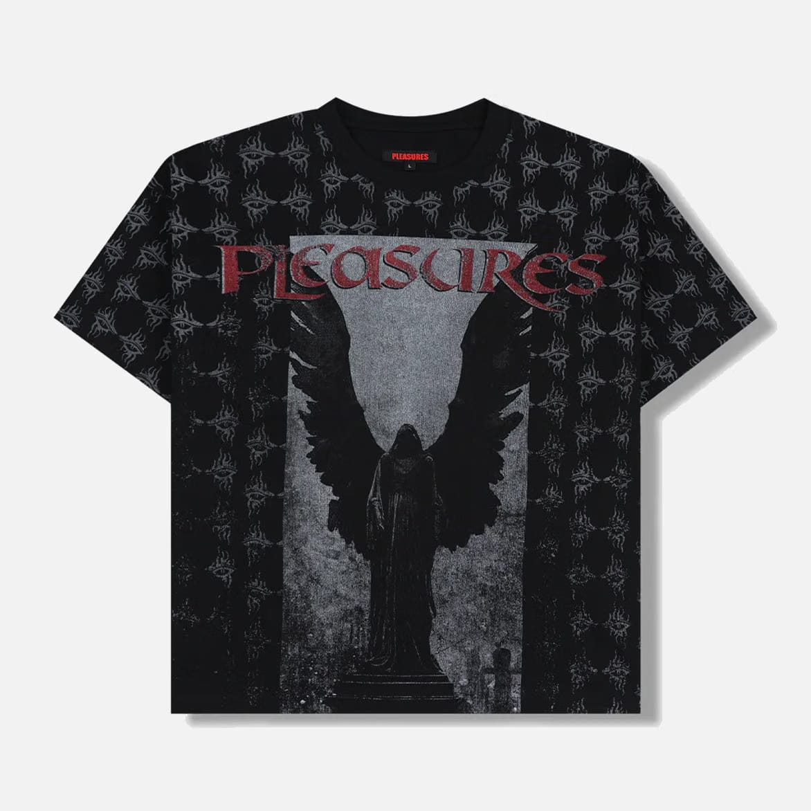 Pleasures JUDGEMENT HEAVYWEIGHT T-SHIRT - BLACK