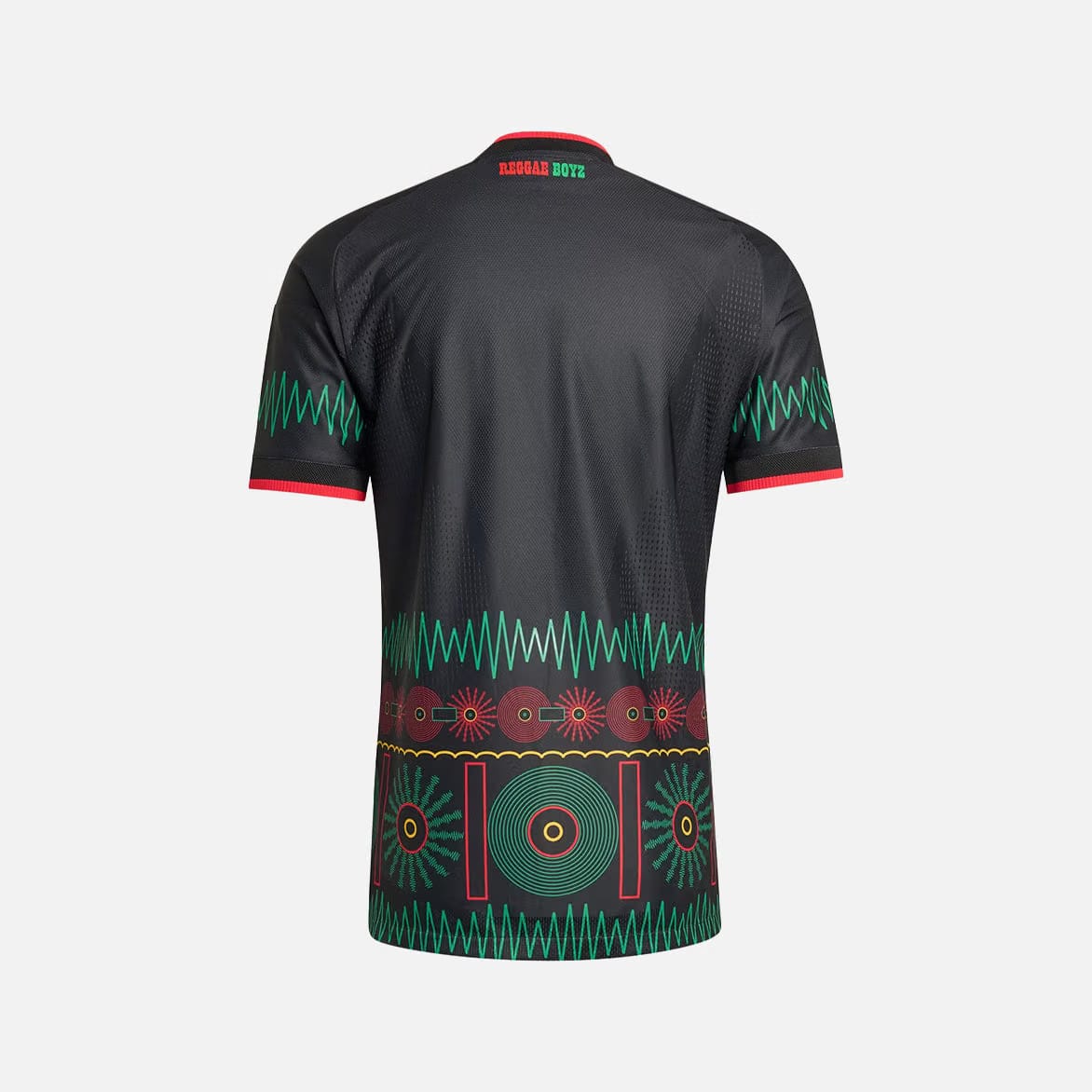 adidas JAMAICA 26 X BOB MARLEY AWAY AUTHENTIC JERSEY - BLACK