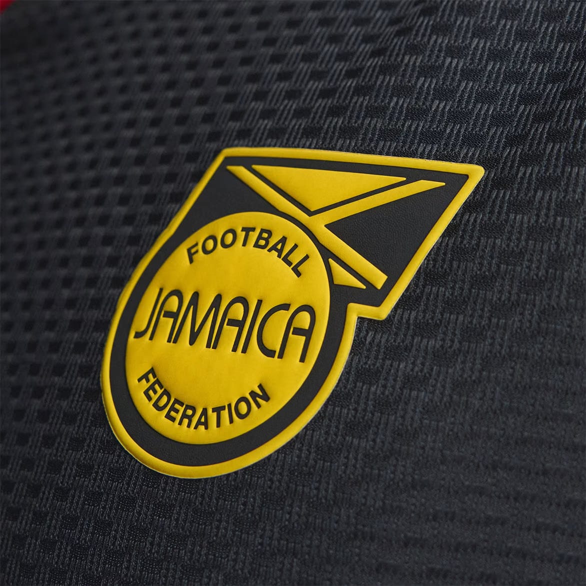 adidas JAMAICA 26 X BOB MARLEY AWAY AUTHENTIC JERSEY - BLACK