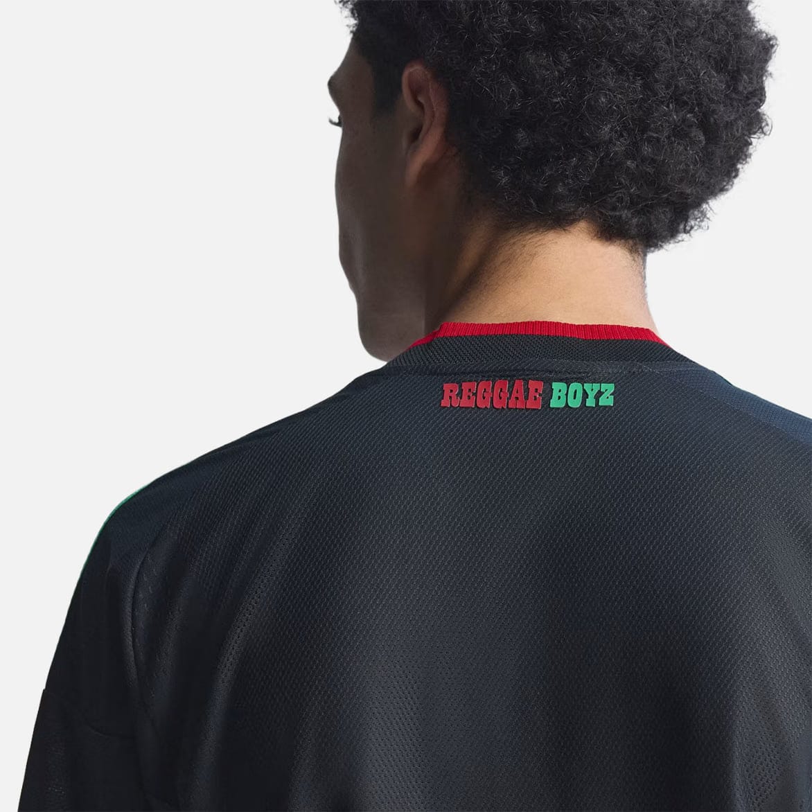 adidas JAMAICA 26 X BOB MARLEY AWAY AUTHENTIC JERSEY - BLACK