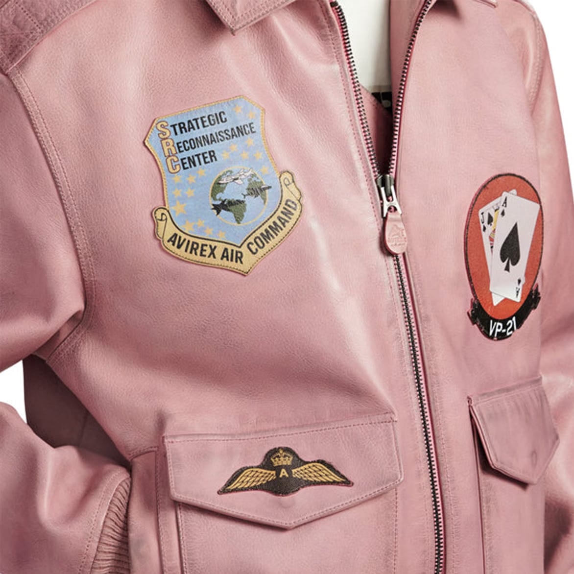 Avirex VINTAGE FLIGHT A2 JACKET - AURORA PINK