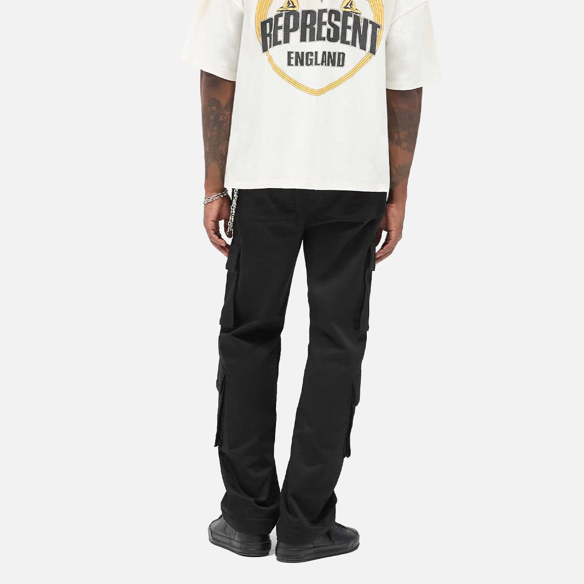 Represent CARGO PANT - JET BALCK