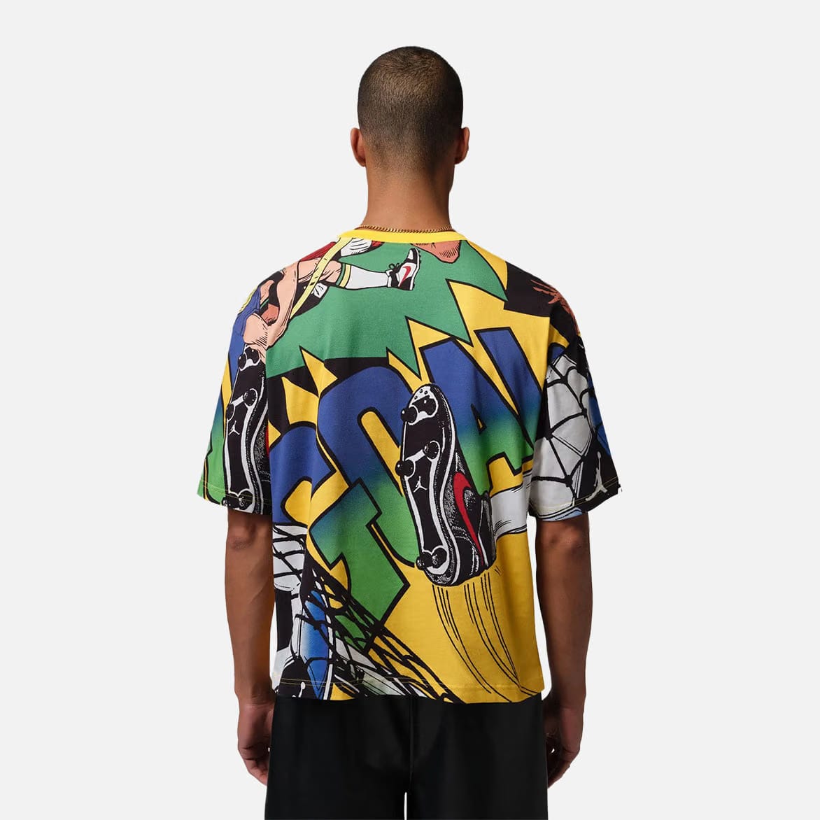 Air Jordan JORDAN ESSENTIALS BRASIL BOXY TEE - VARSITY MAIZE